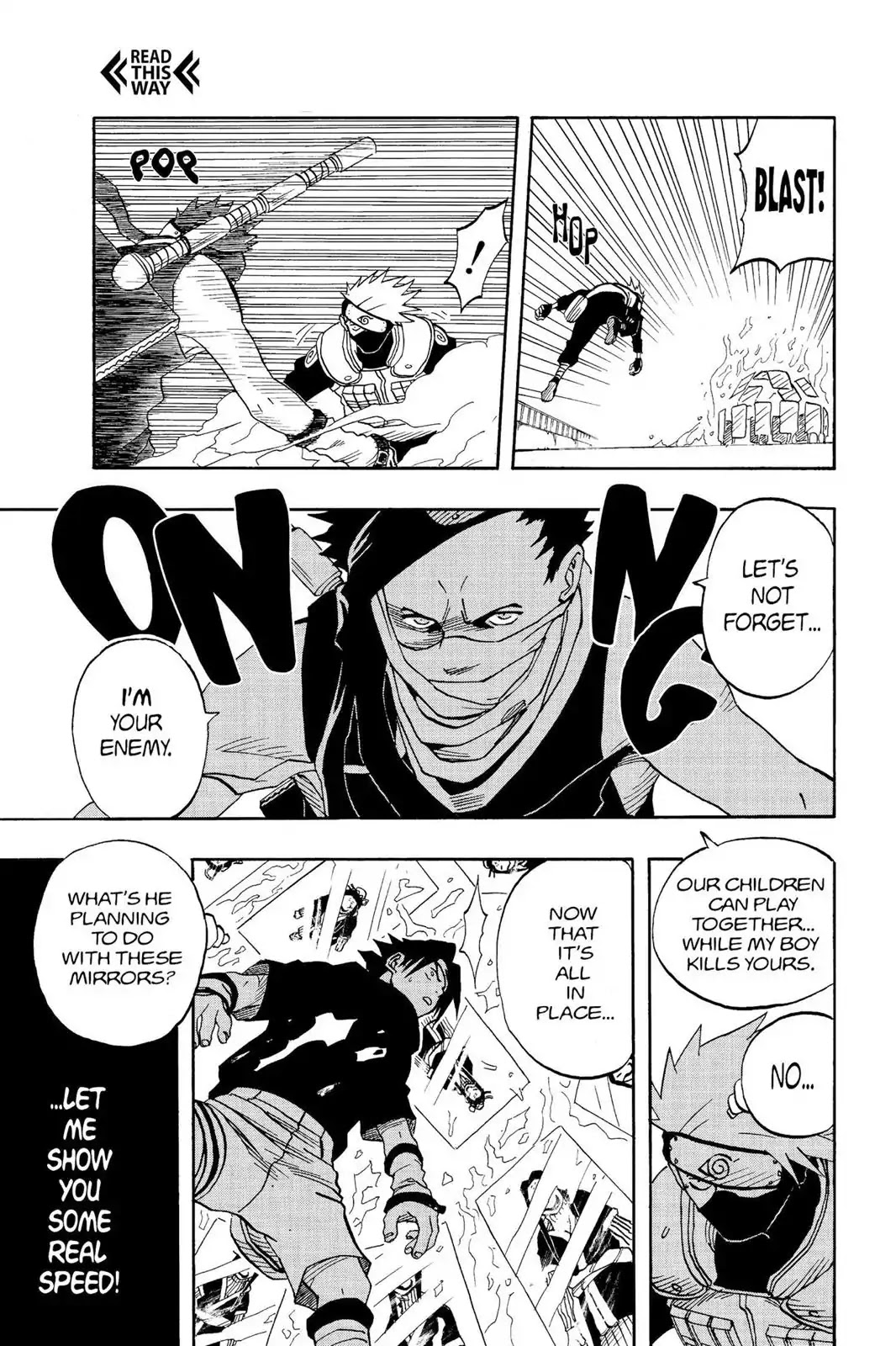 Naruto Chapter 24 page 15 - Chapter 24: Speed!!
