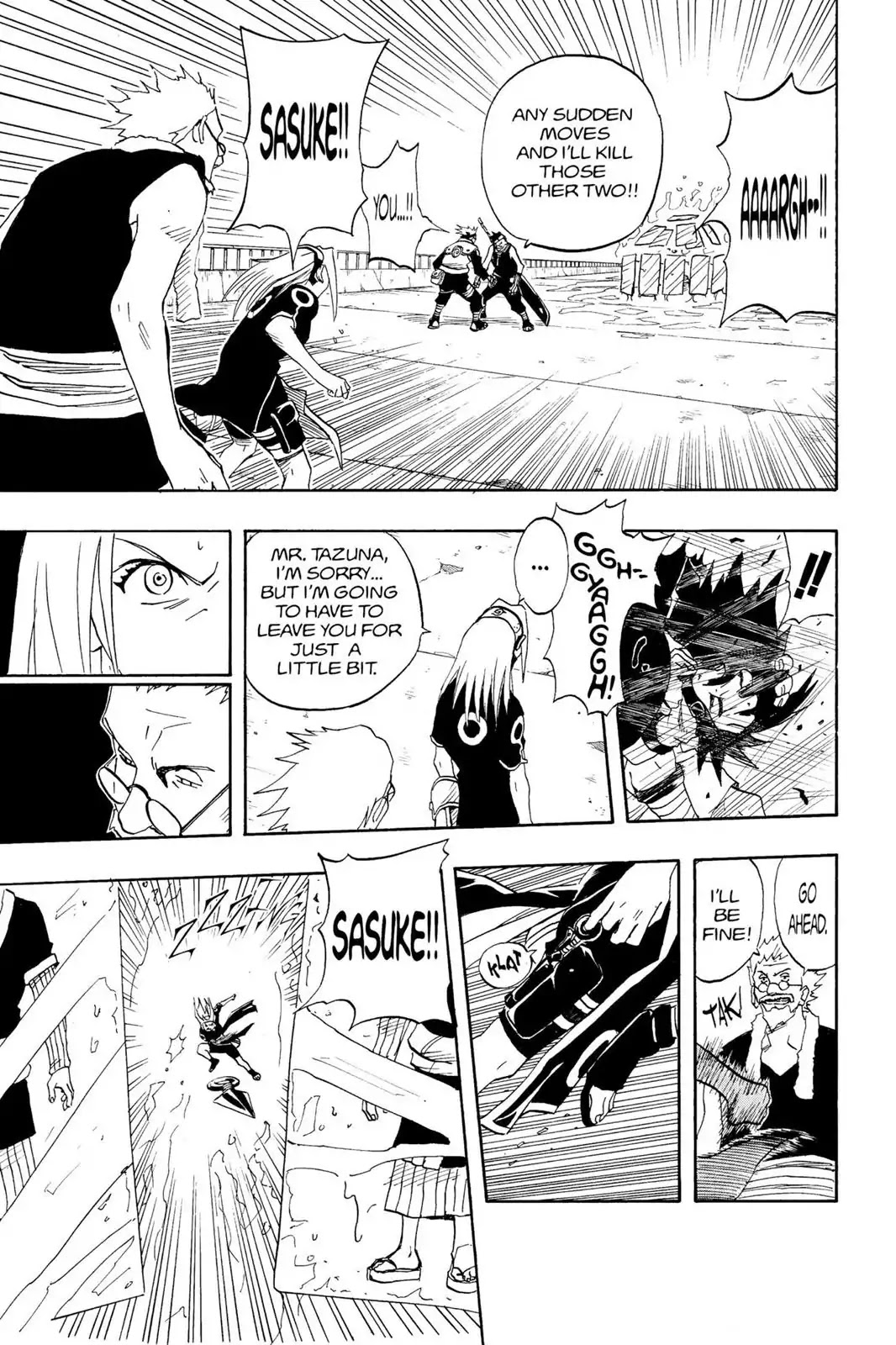 Naruto Chapter 24 page 17 - Chapter 24: Speed!!