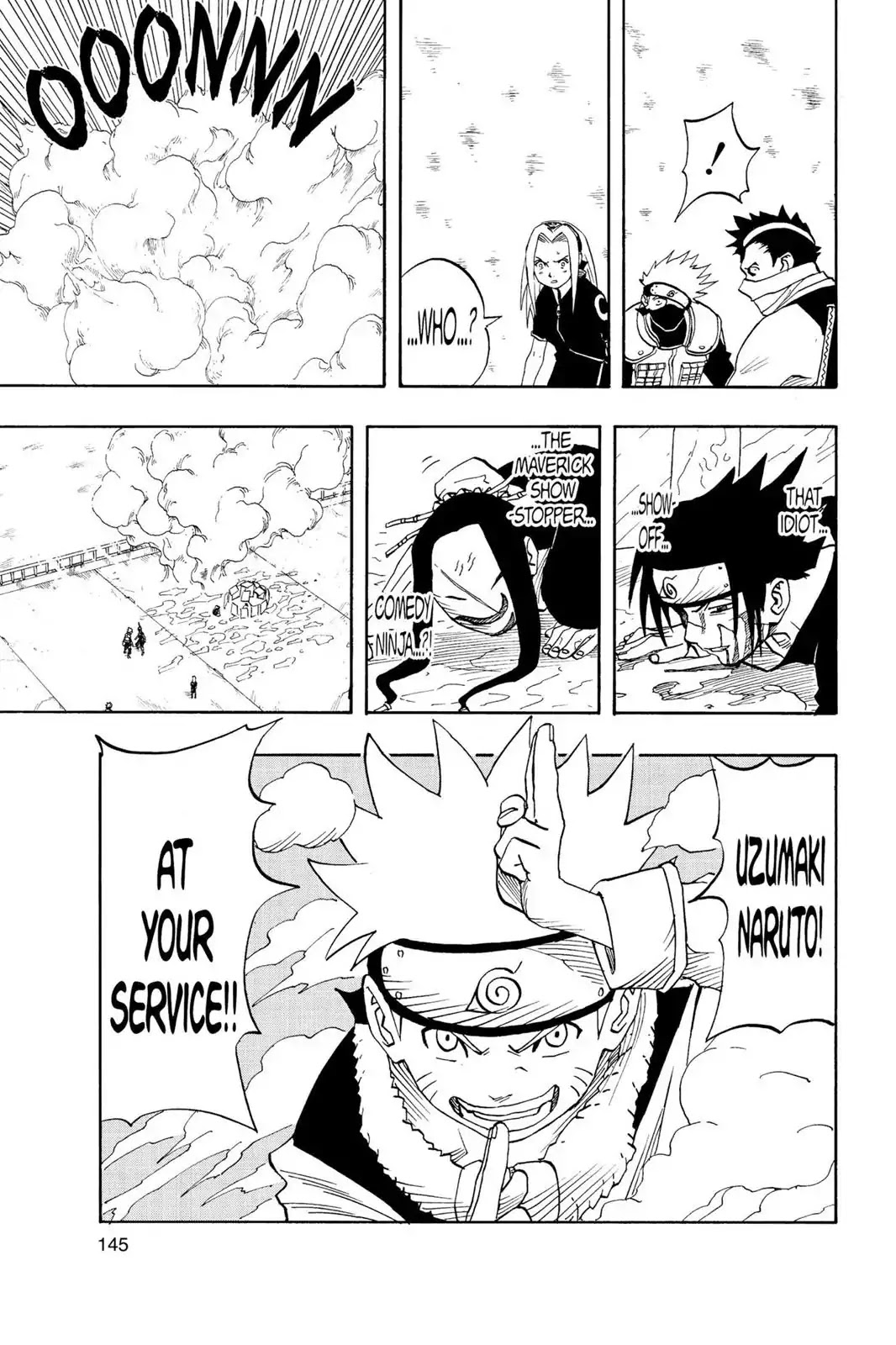 Naruto Chapter 24 page 19 - Chapter 24: Speed!!
