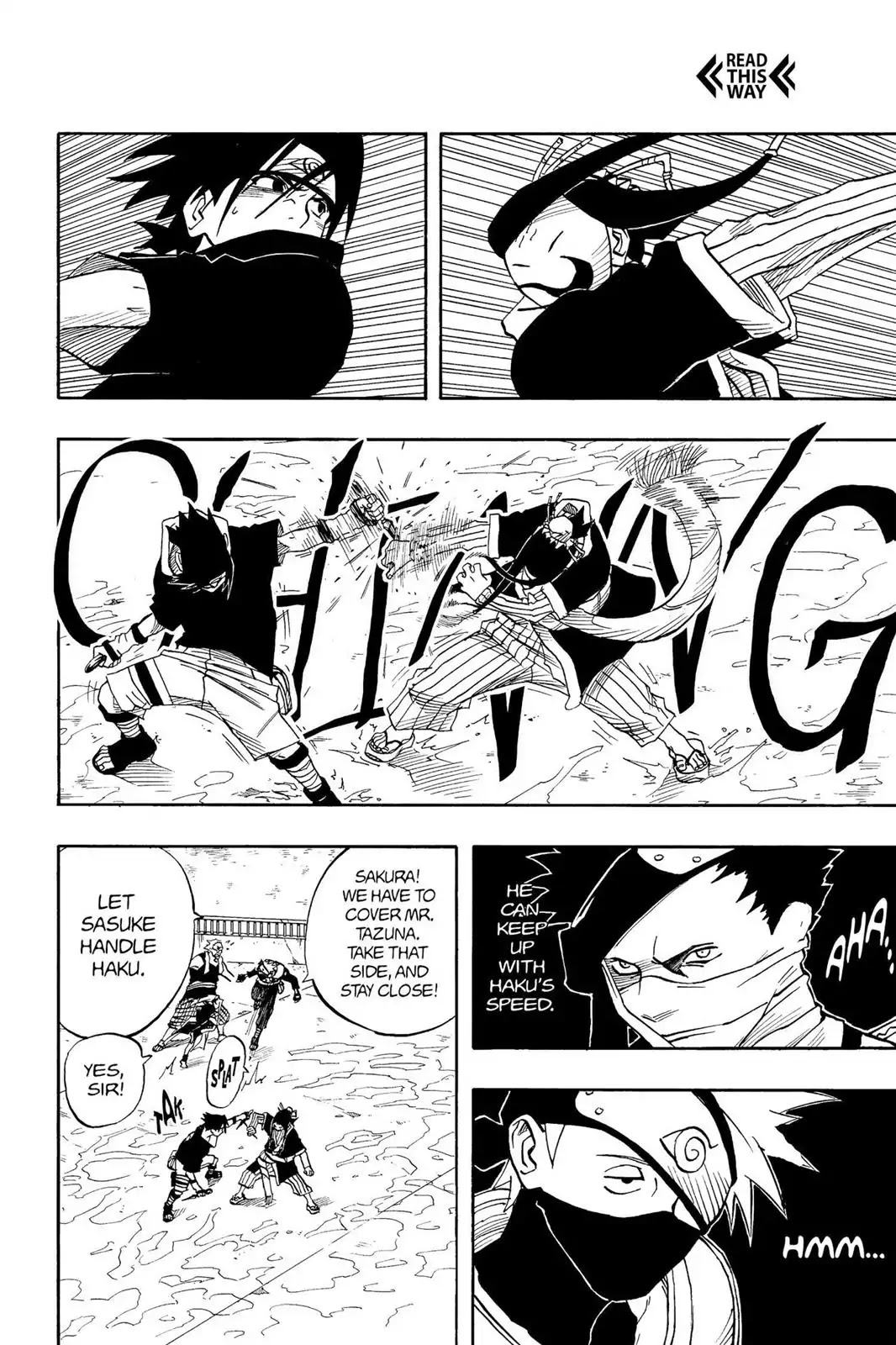 Naruto Chapter 24 page 2 - Chapter 24: Speed!!