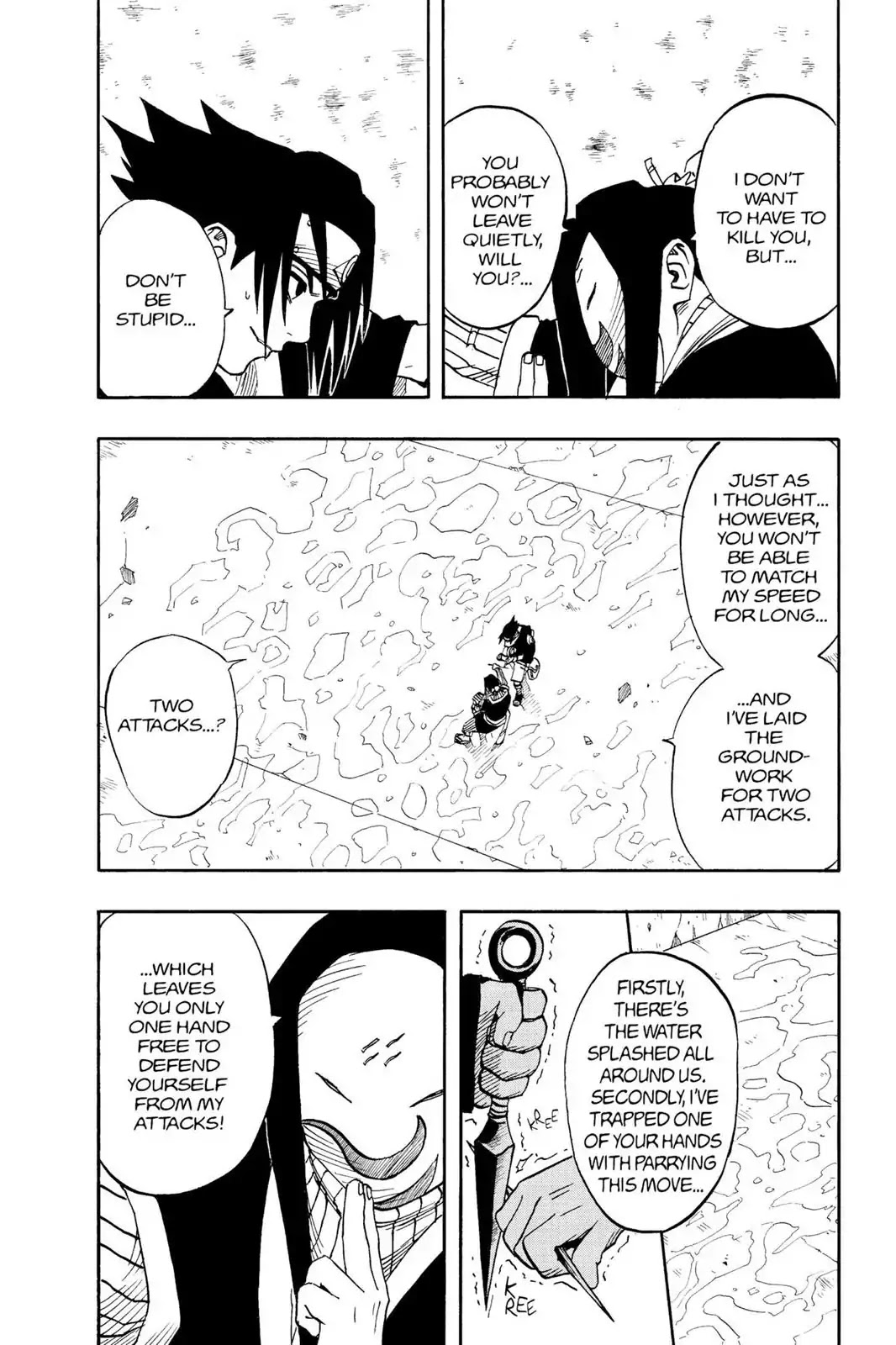 Naruto Chapter 24 page 3 - Chapter 24: Speed!!