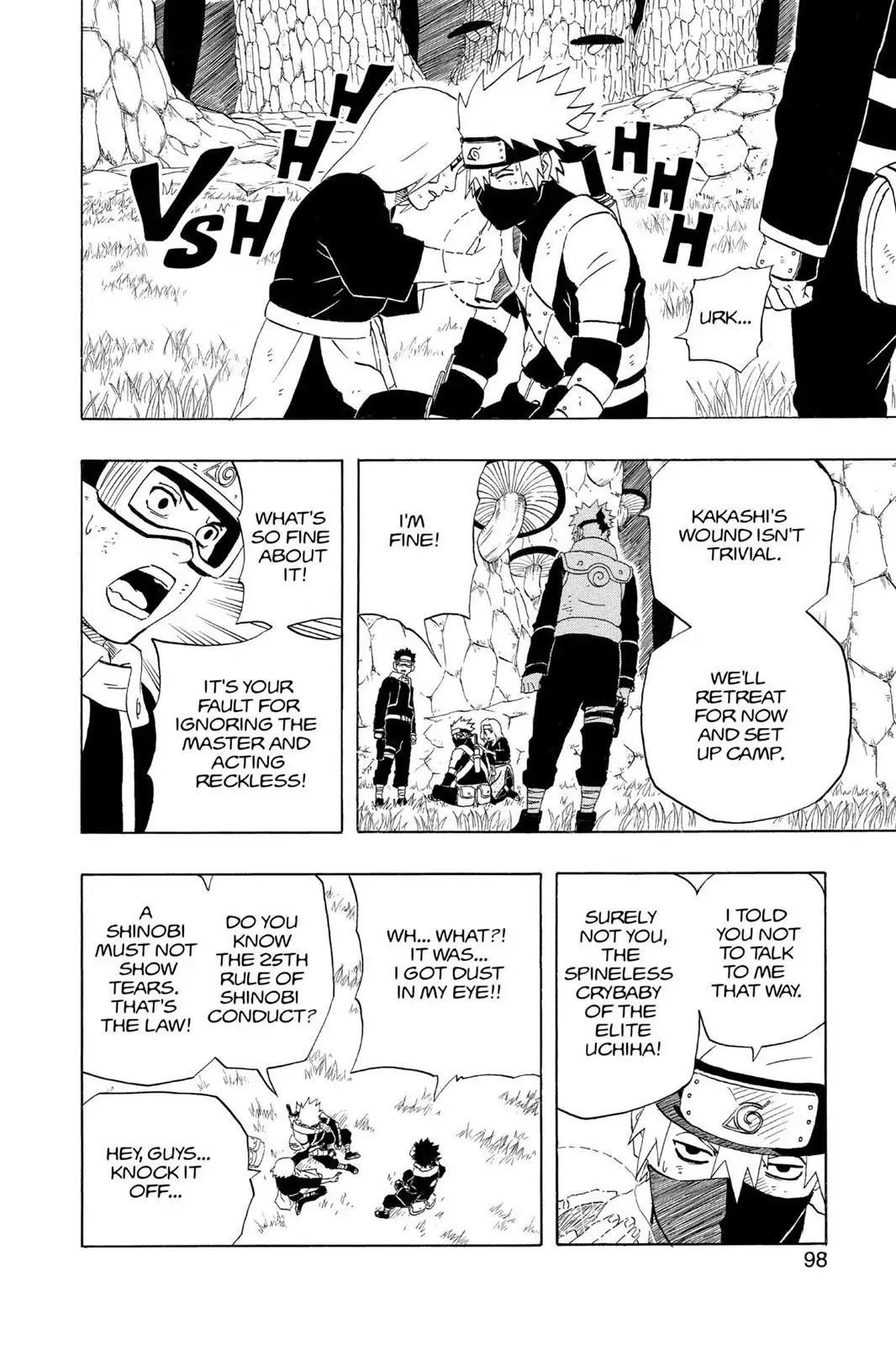 Naruto Chapter 240 page 12 - Chapter 240: Chronicle 2: Teamwork!!
