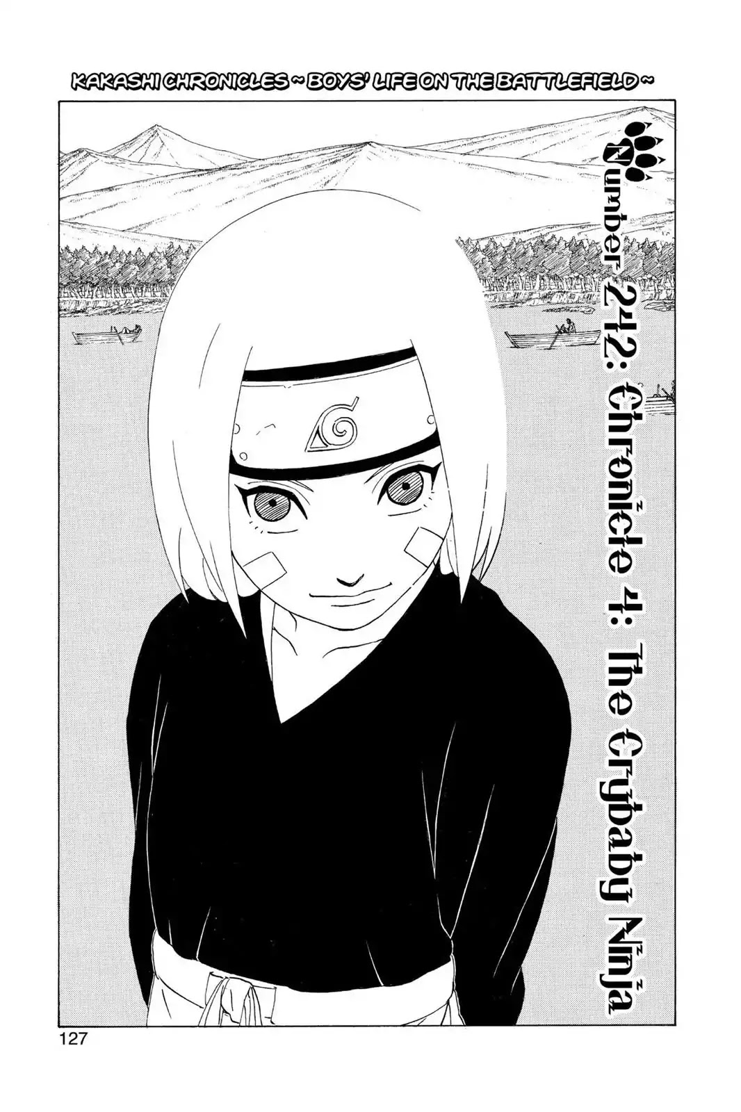 Naruto Chapter 242 page 1 - Chapter 242: Chronicle 4: A Crybaby Ninja