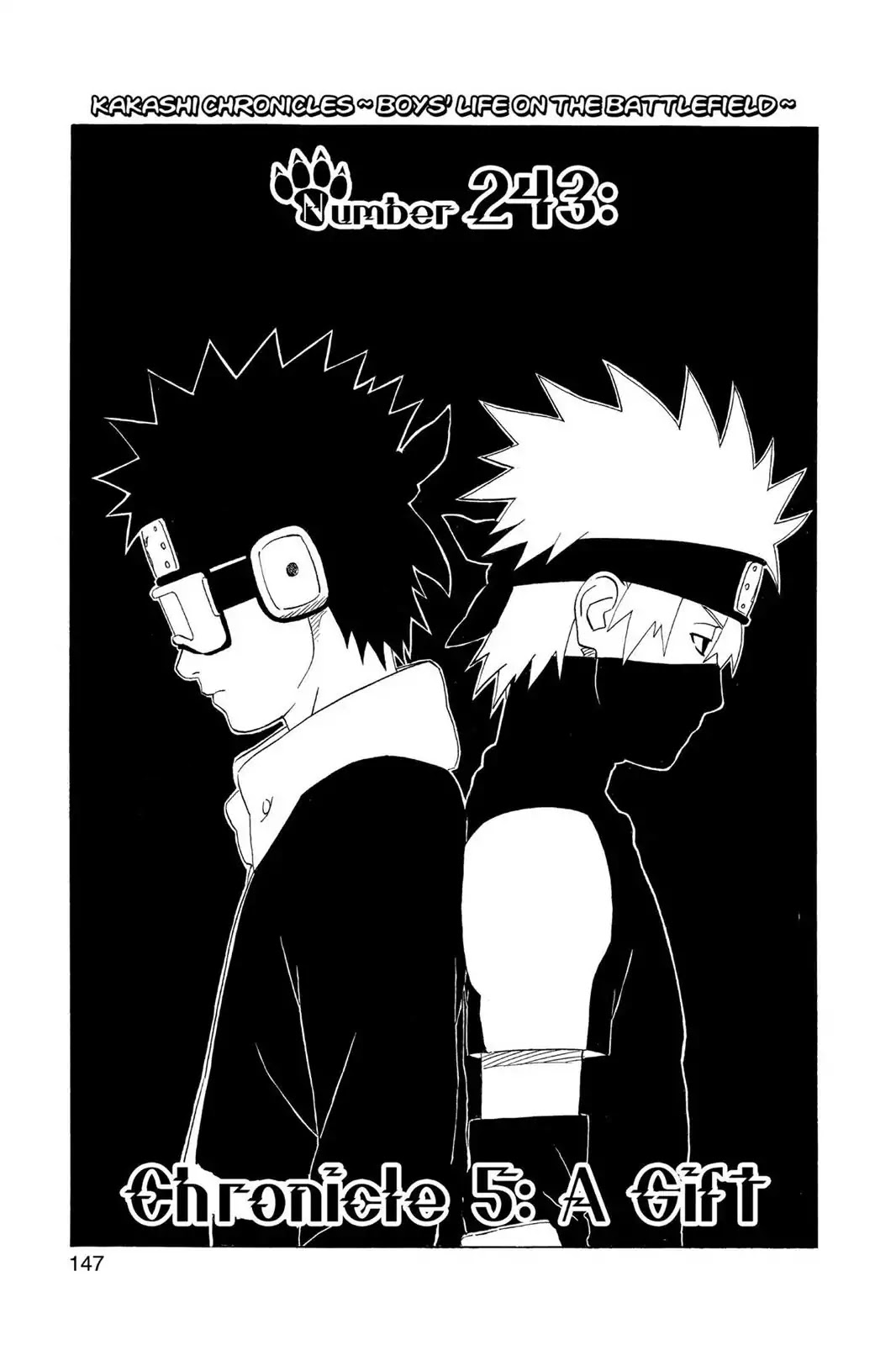 Naruto Chapter 243 page 1 - Chapter 243: Chronicle 5: A Gift