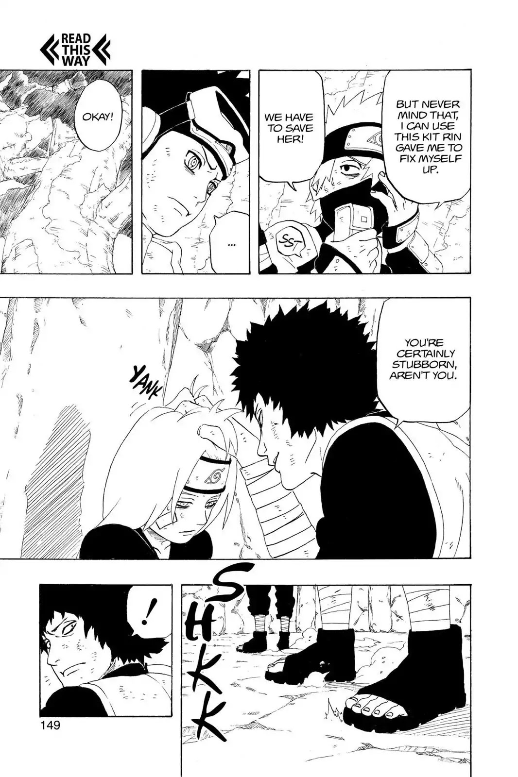 Naruto Chapter 243 page 3 - Chapter 243: Chronicle 5: A Gift