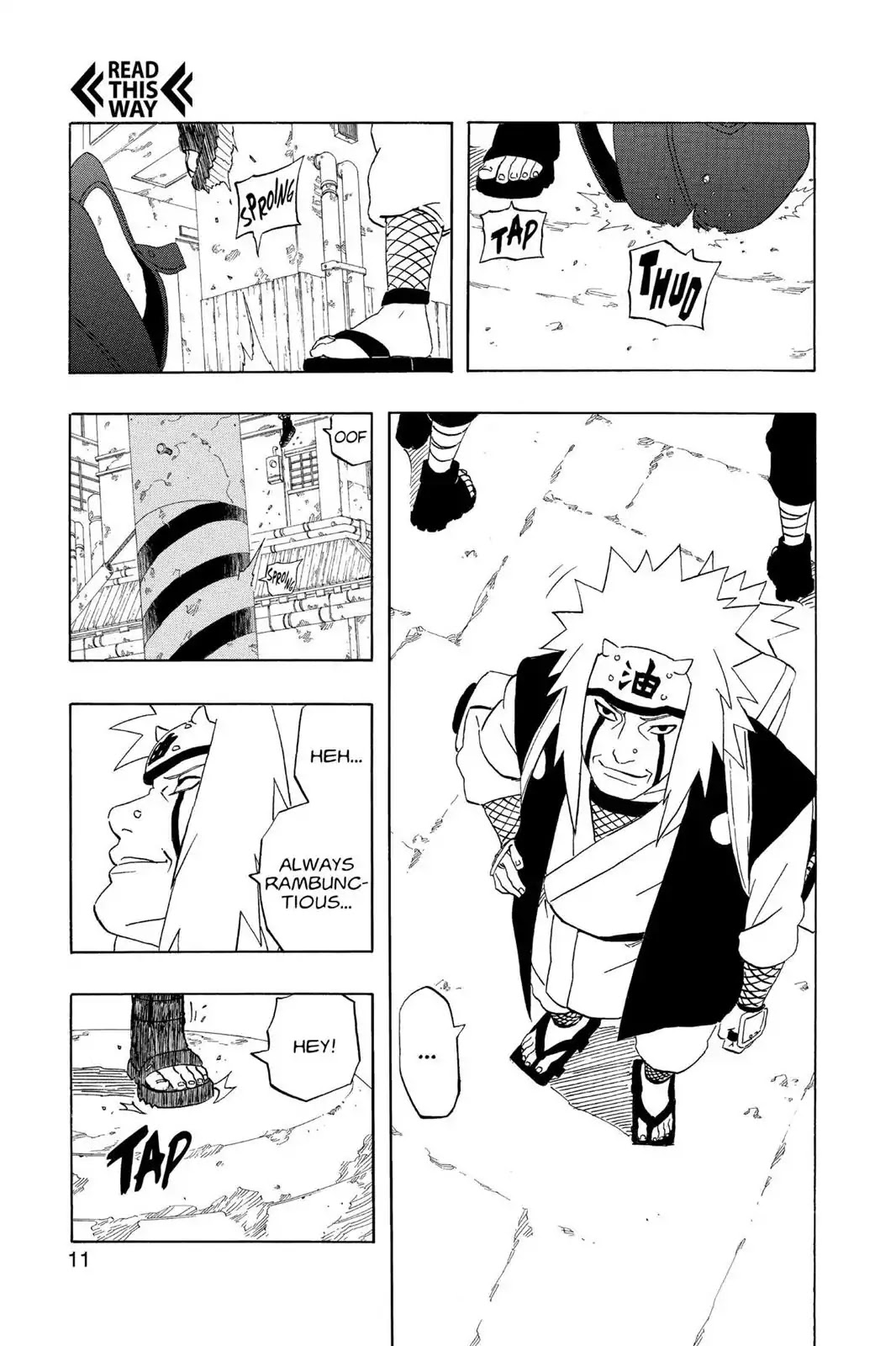 Naruto Chapter 245 page 12 - Chapter 245: Homecoming!!