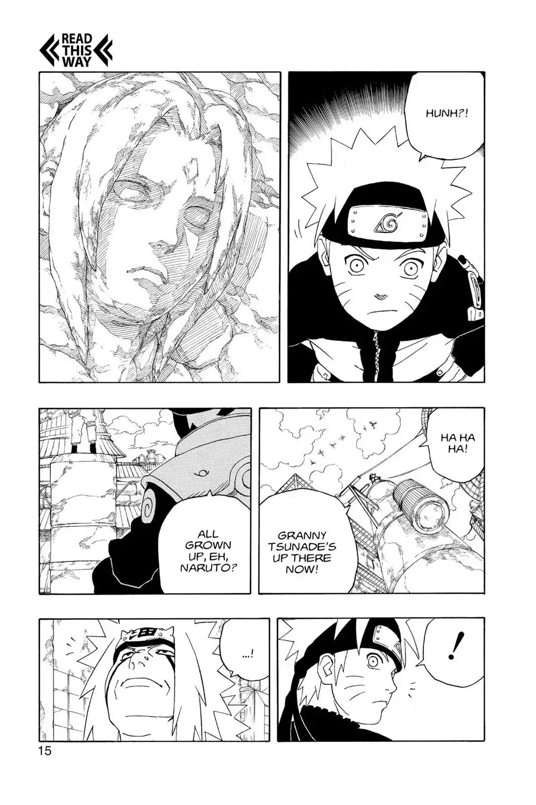 Naruto Chapter 245 page 16 - Chapter 245: Homecoming!!