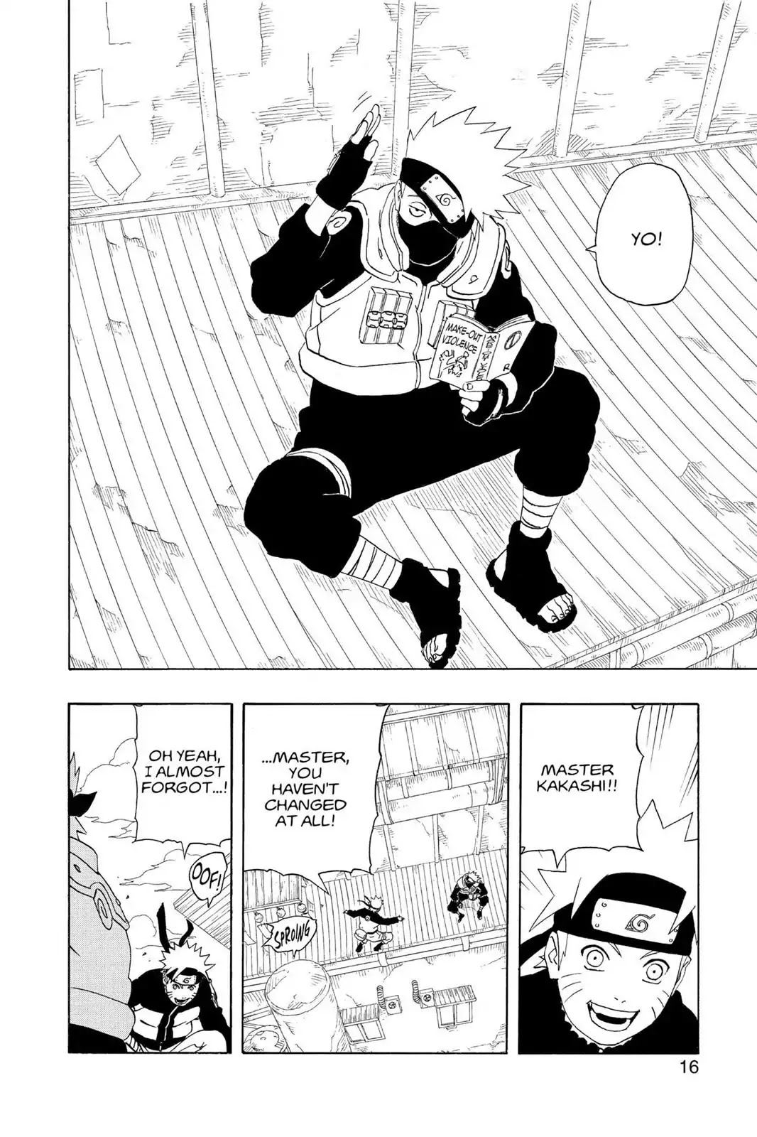 Naruto Chapter 245 page 17 - Chapter 245: Homecoming!!