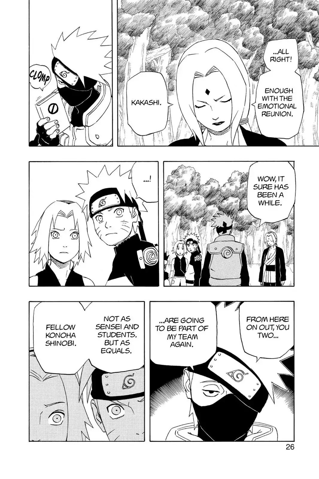 Naruto Chapter 245 page 27 - Chapter 245: Homecoming!!