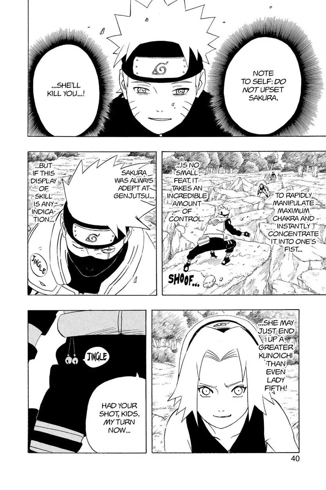 Naruto Chapter 246 page 12 - Chapter 246: My, How They've Grown!!