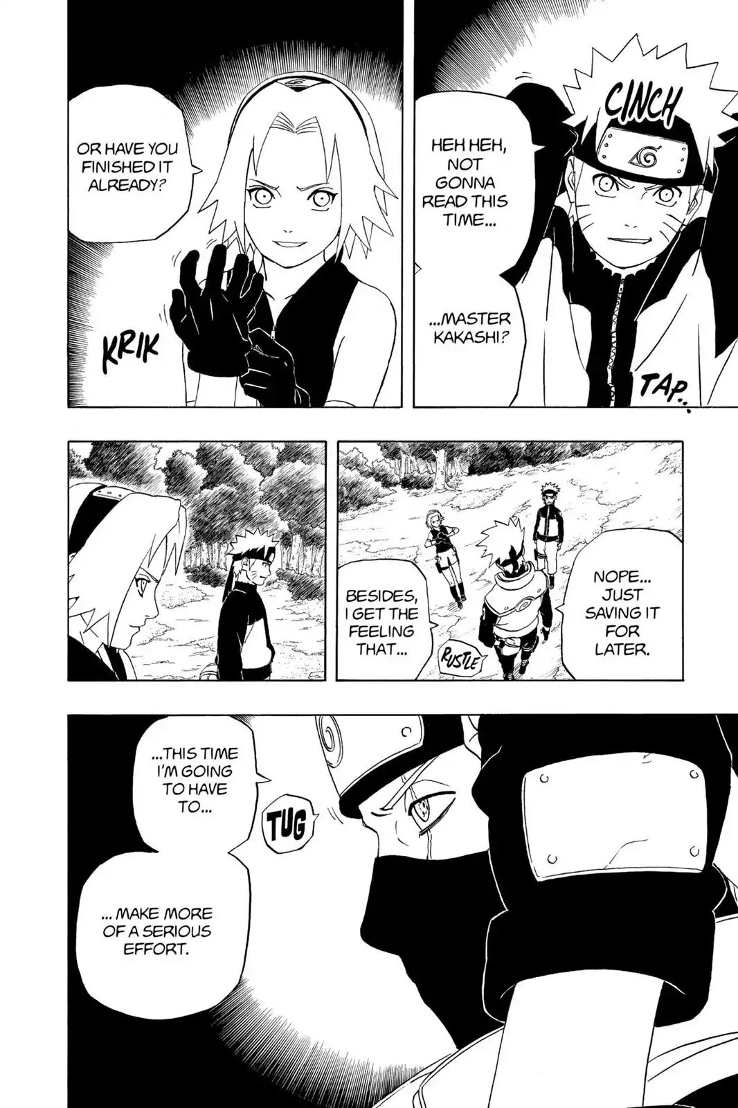 Naruto Chapter 246 page 4 - Chapter 246: My, How They've Grown!!