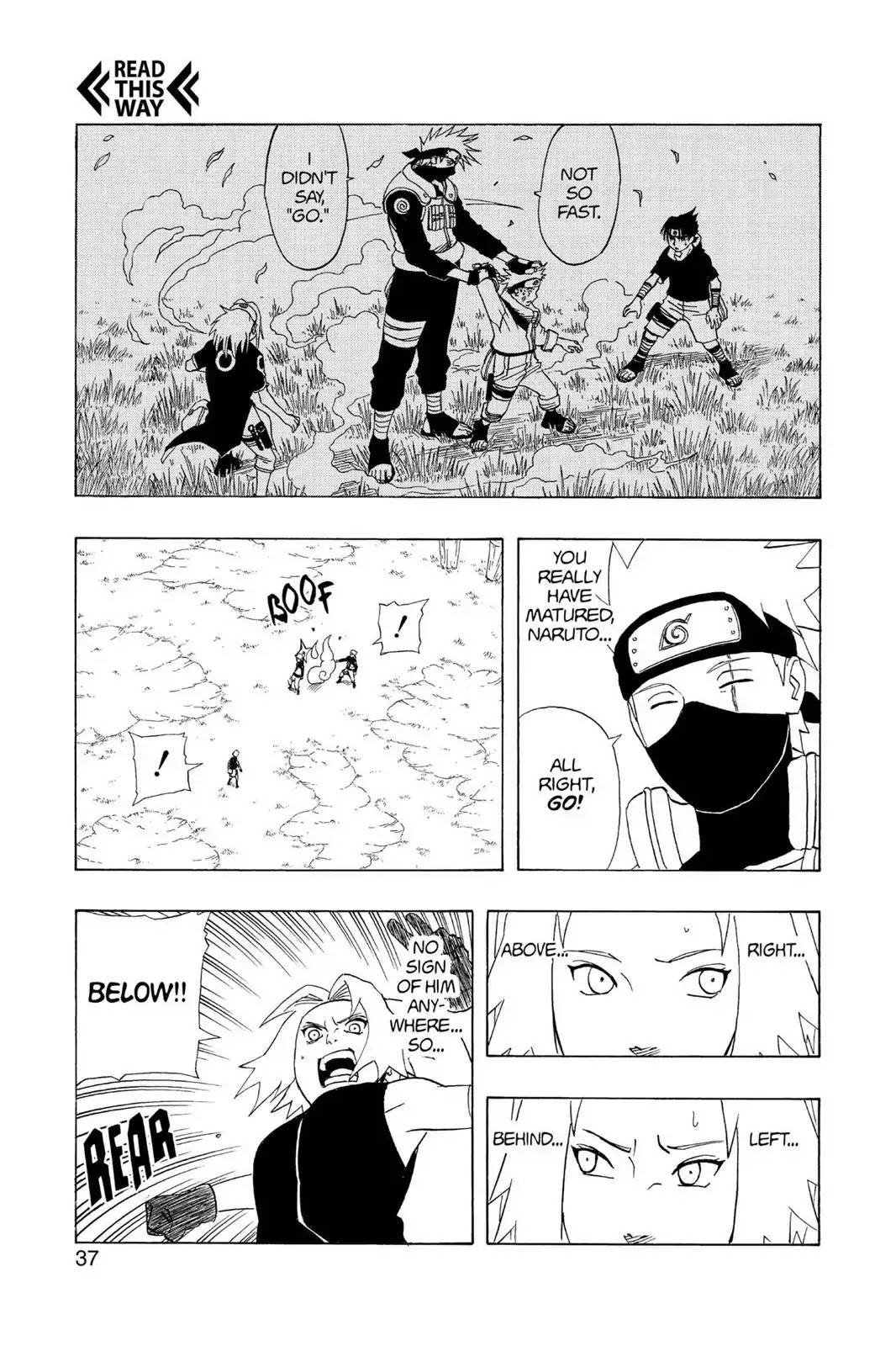 Naruto Chapter 246 page 9 - Chapter 246: My, How They've Grown!!