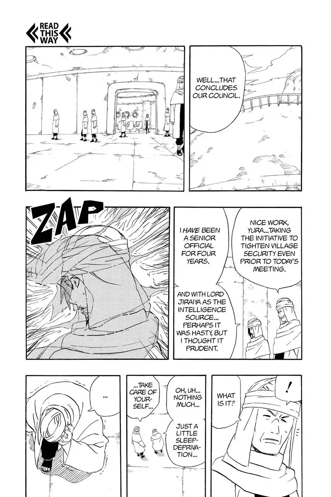 Naruto Chapter 247 page 11 - Chapter 247: Intruders In The Sand