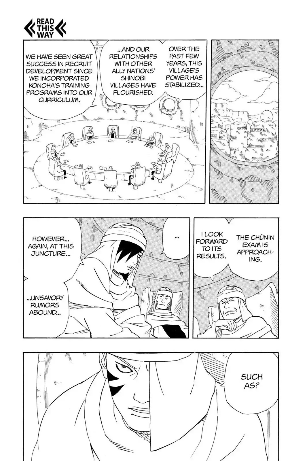 Naruto Chapter 247 page 9 - Chapter 247: Intruders In The Sand