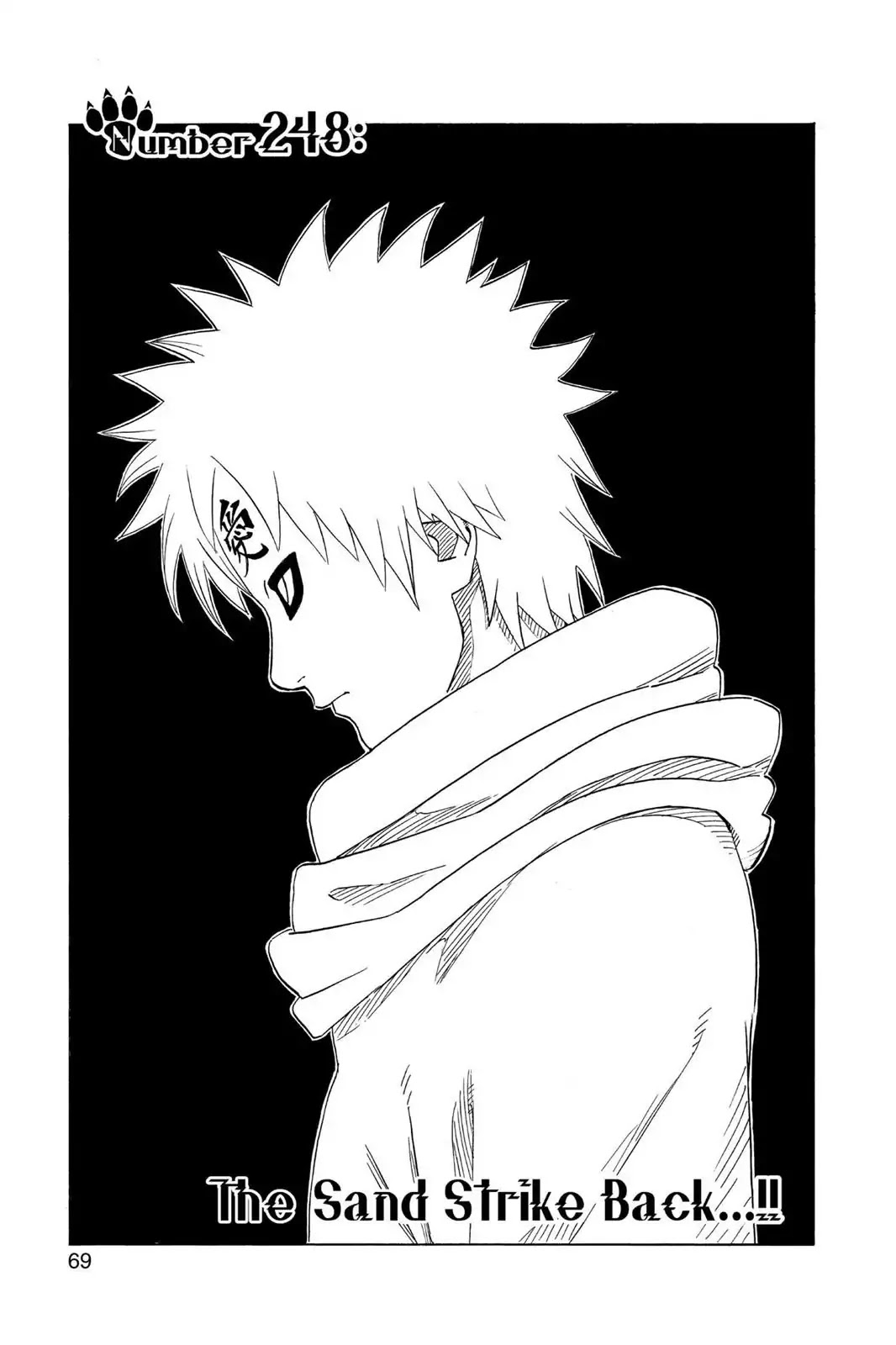 Naruto Chapter 248 page 1 - Chapter 248: The Sand Strike Back...!!
