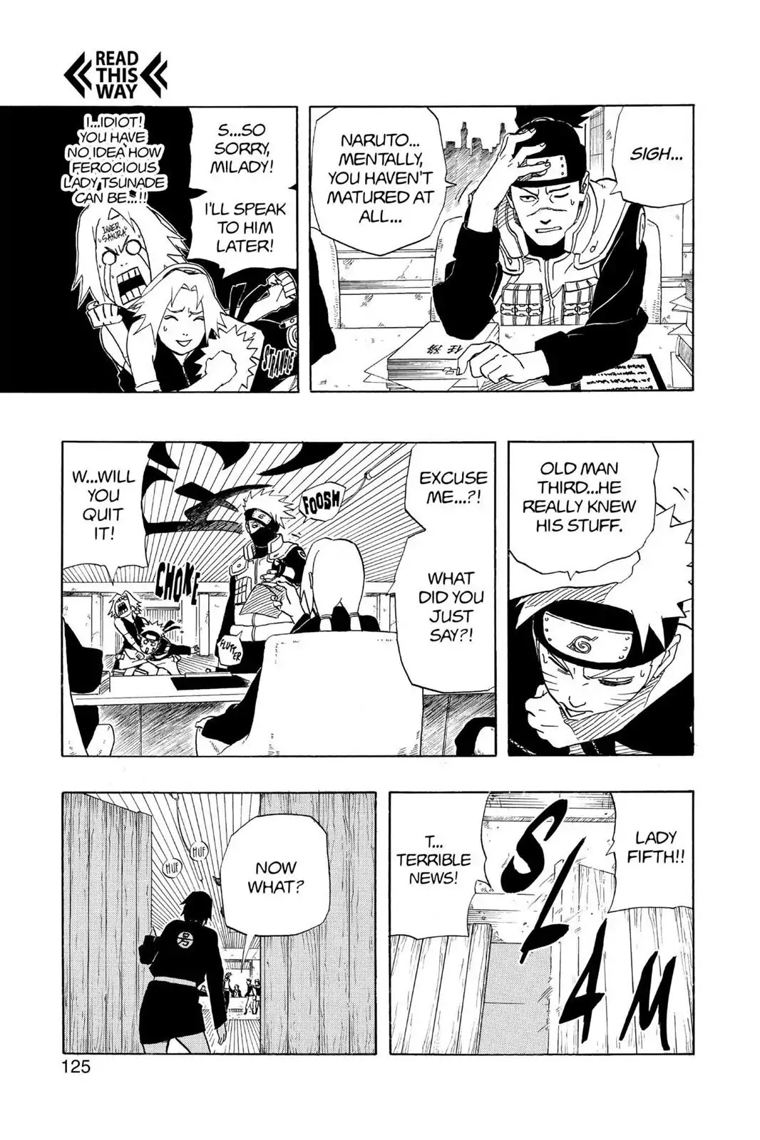Naruto Chapter 250 page 17 - Chapter 250: New Squad, First Mission!!