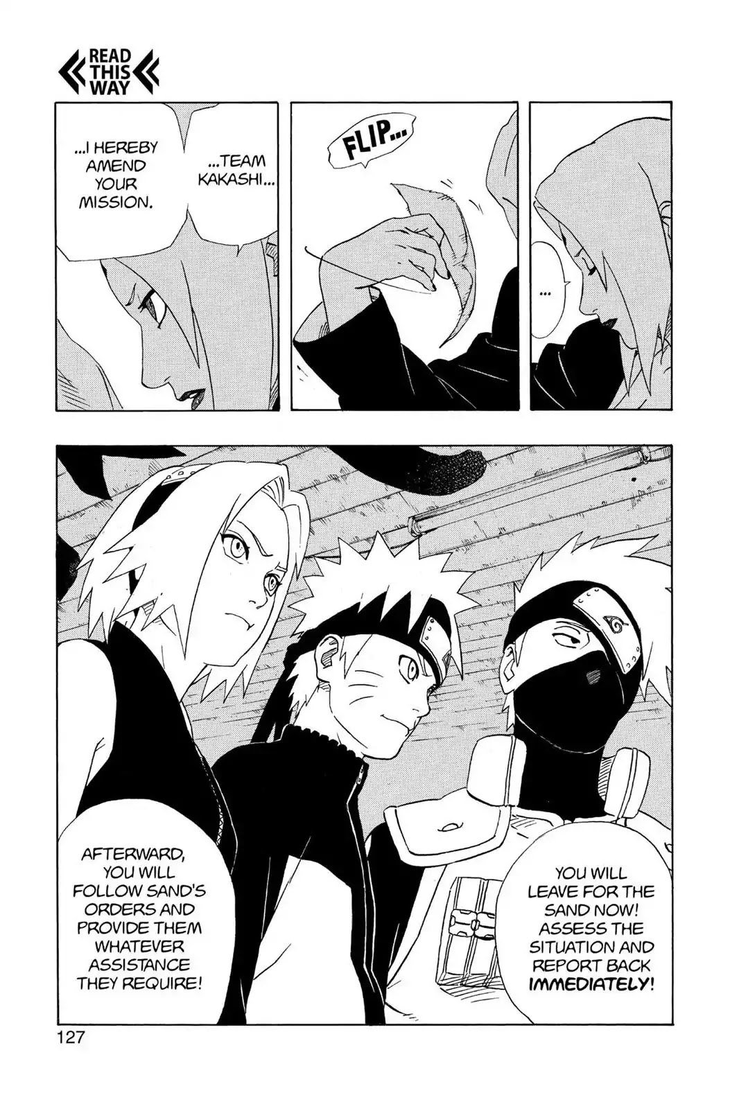 Naruto Chapter 250 page 19 - Chapter 250: New Squad, First Mission!!