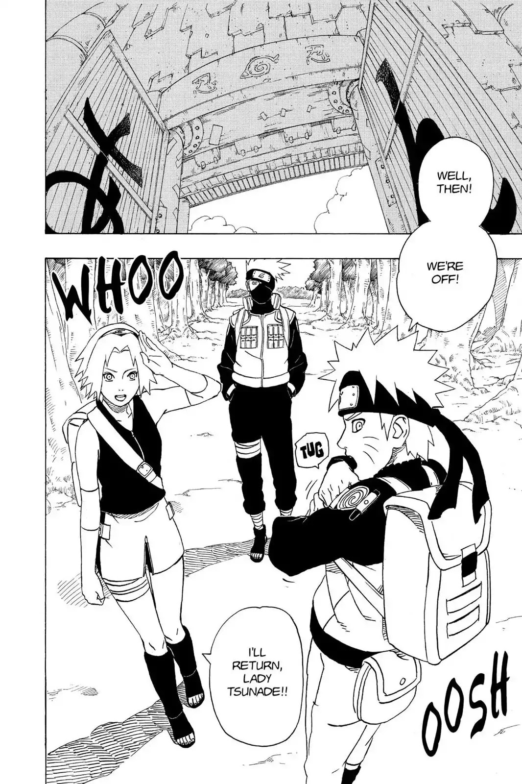 Naruto Chapter 251 page 10 - Chapter 251: To The Sand...!!