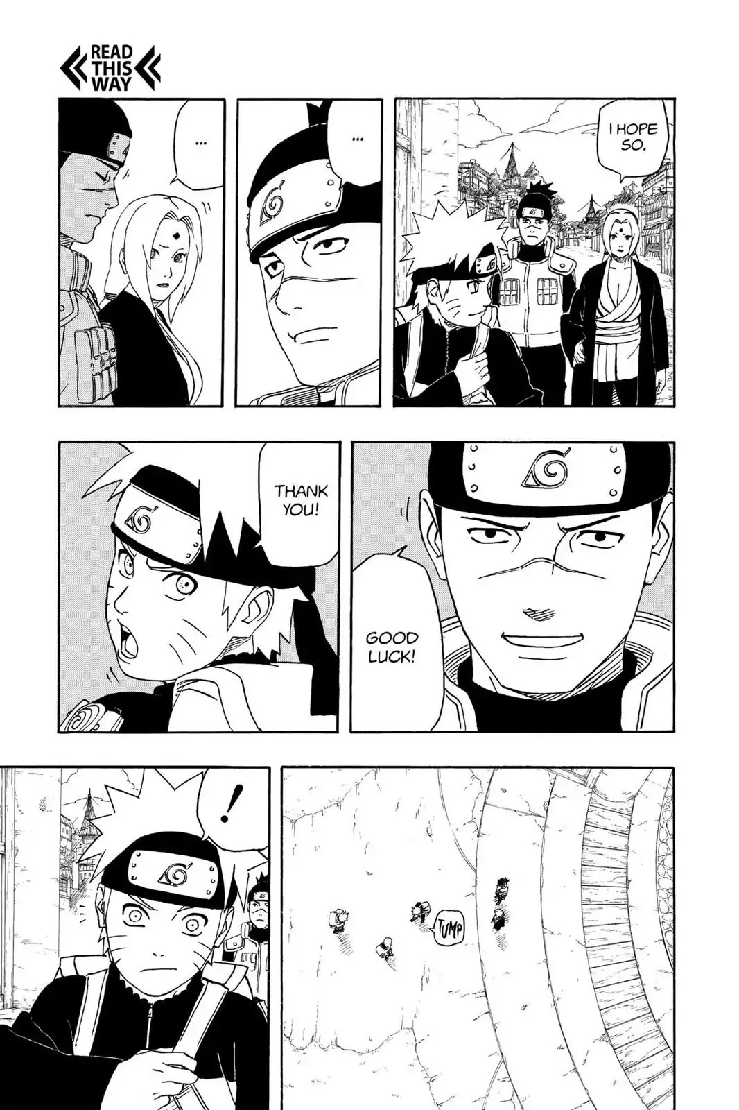 Naruto Chapter 251 page 11 - Chapter 251: To The Sand...!!