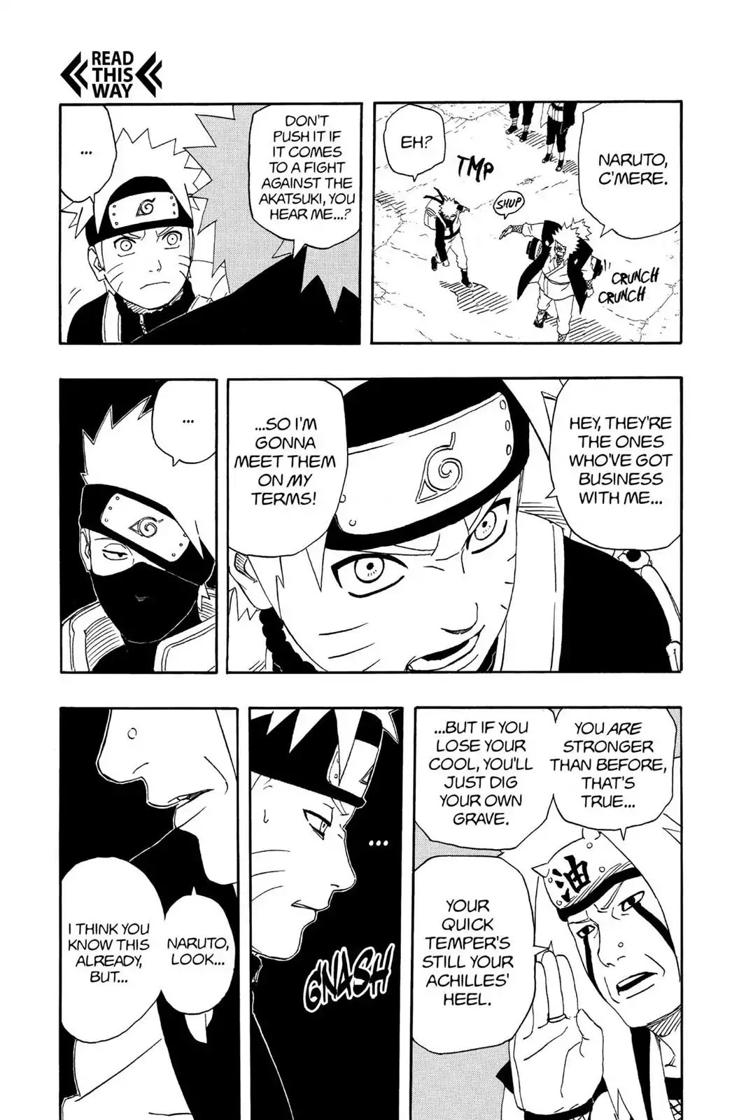Naruto Chapter 251 page 13 - Chapter 251: To The Sand...!!