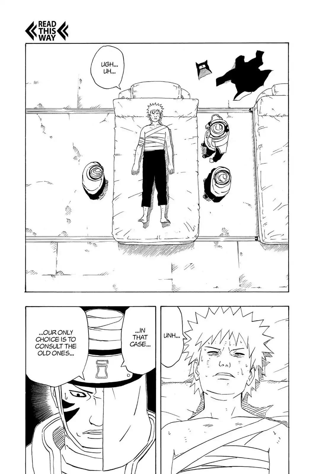 Naruto Chapter 251 page 17 - Chapter 251: To The Sand...!!