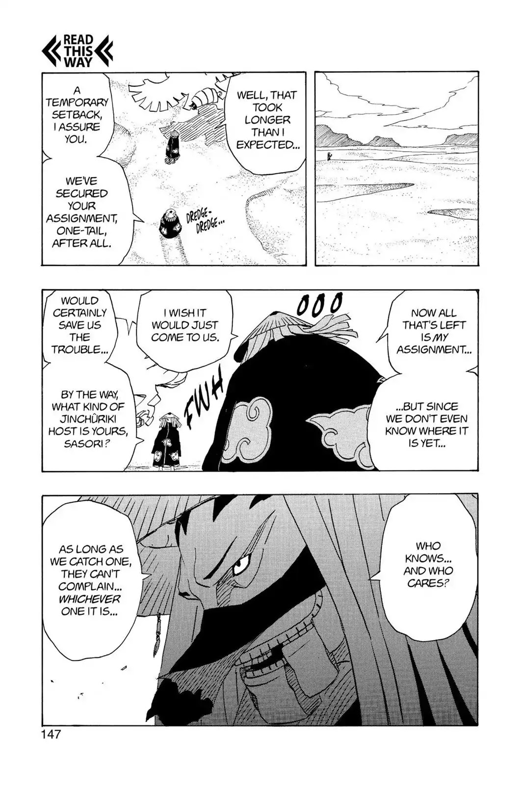 Naruto Chapter 251 page 19 - Chapter 251: To The Sand...!!