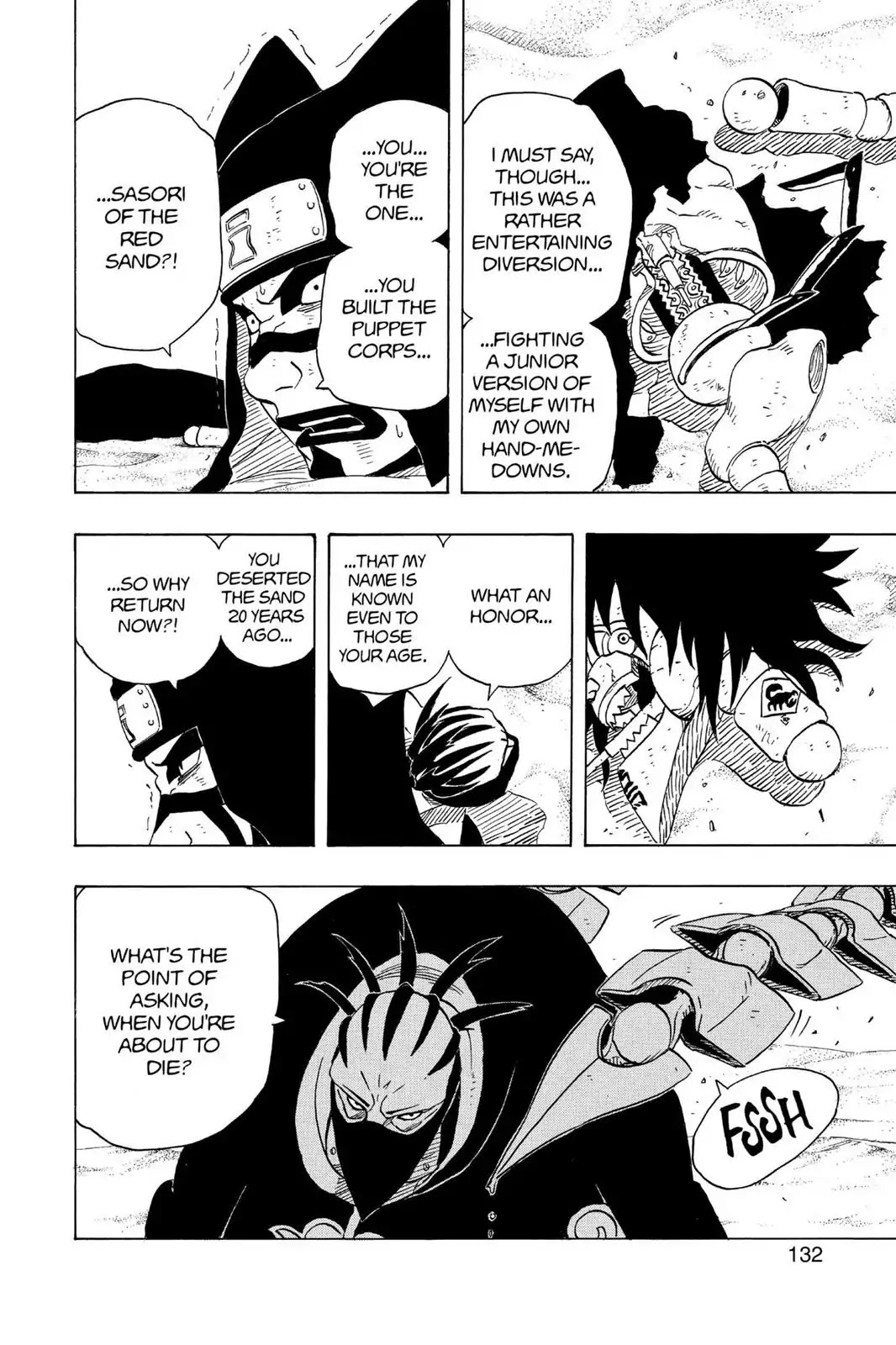 Naruto Chapter 251 page 4 - Chapter 251: To The Sand...!!