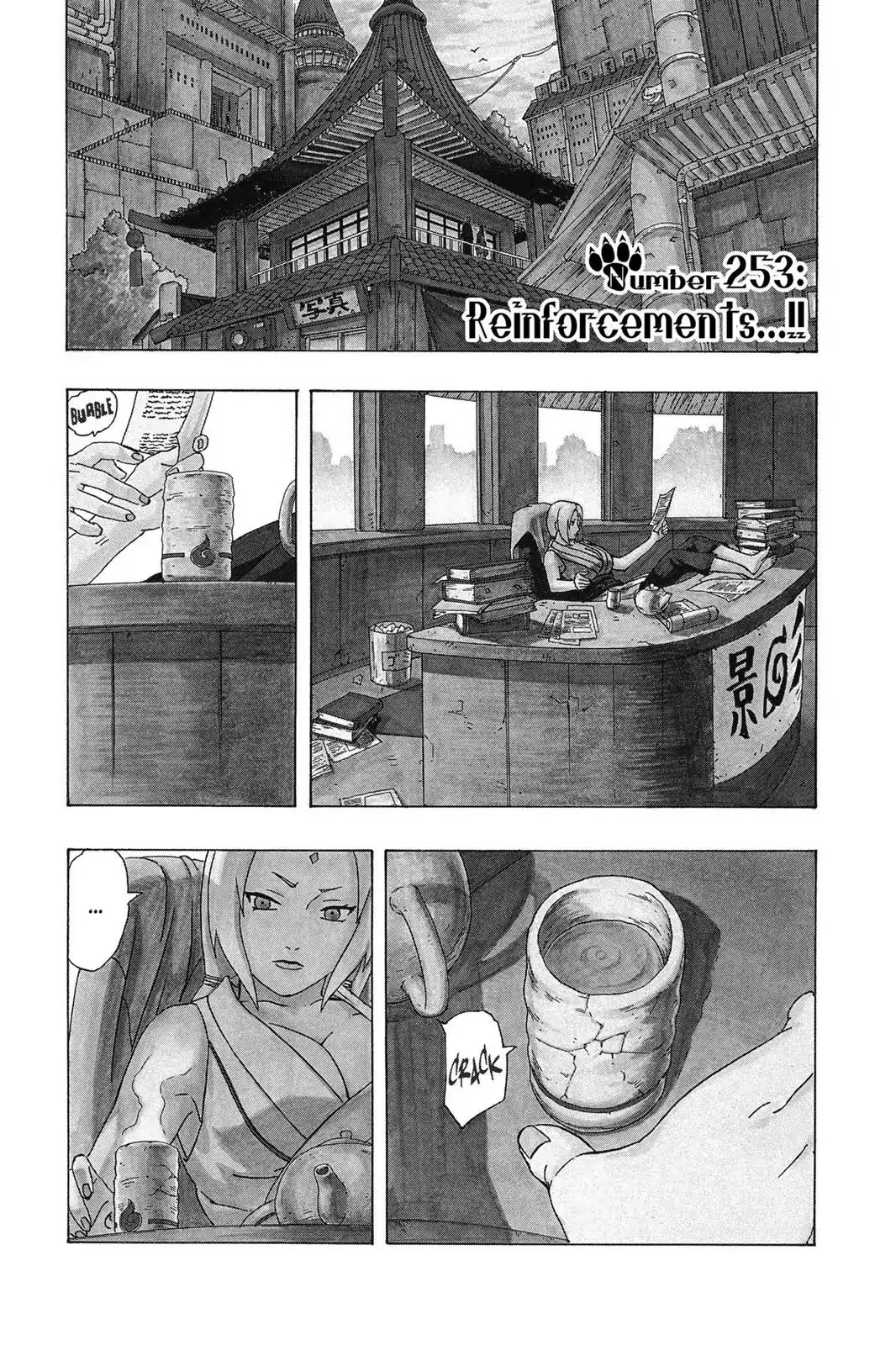 Naruto Chapter 253 page 1 - Chapter 253: Reinforcements...!!