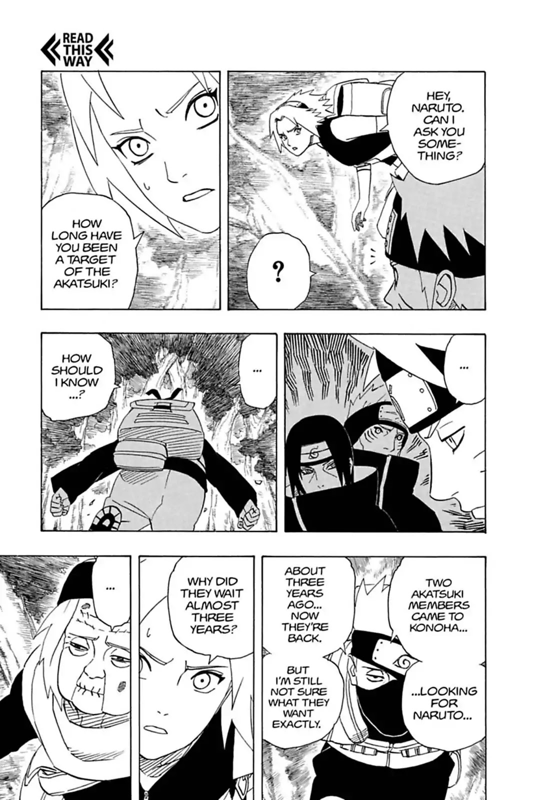 Naruto Chapter 256 page 10 - Chapter 256: Enemies!!