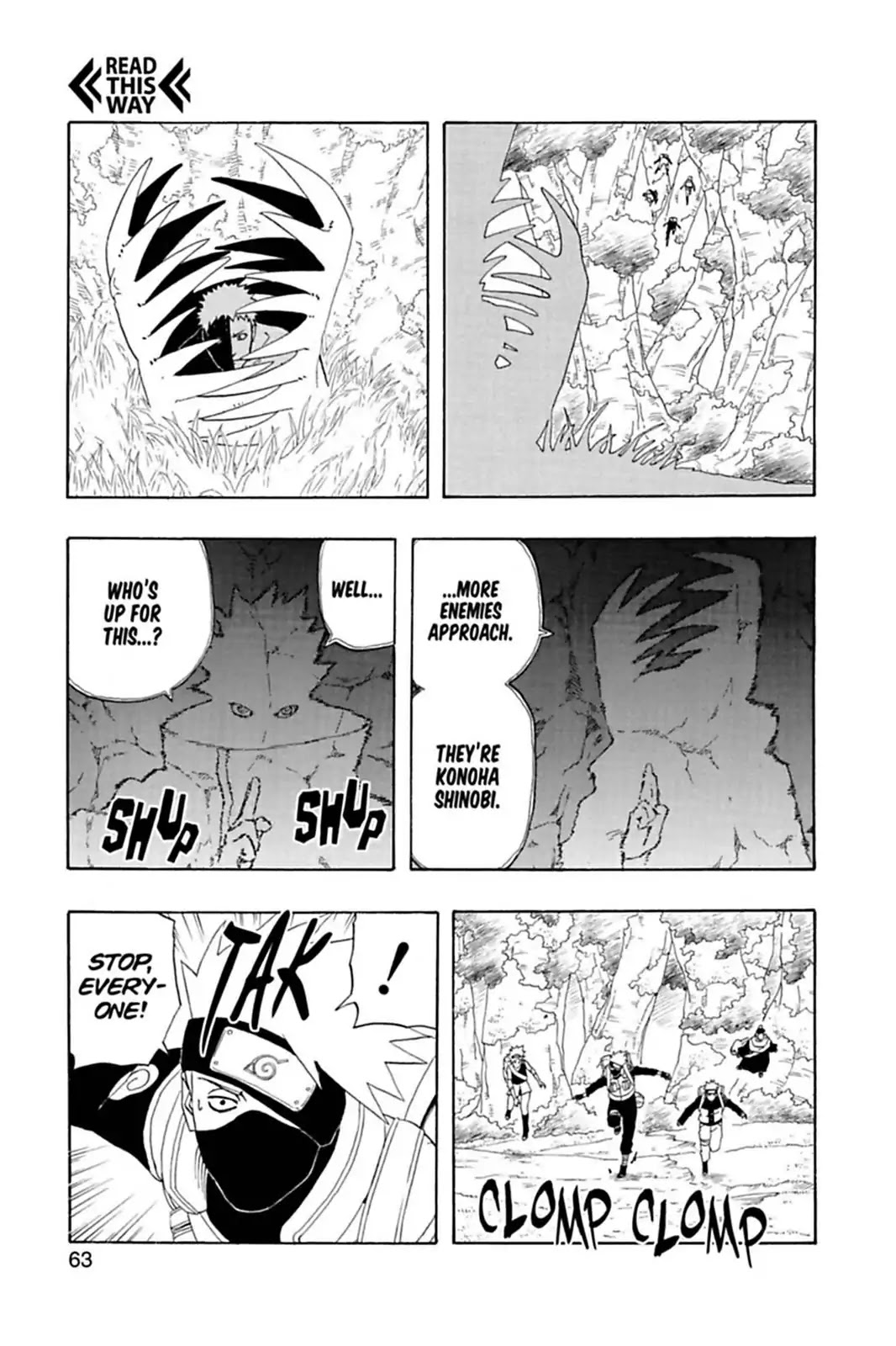 Naruto Chapter 256 page 16 - Chapter 256: Enemies!!