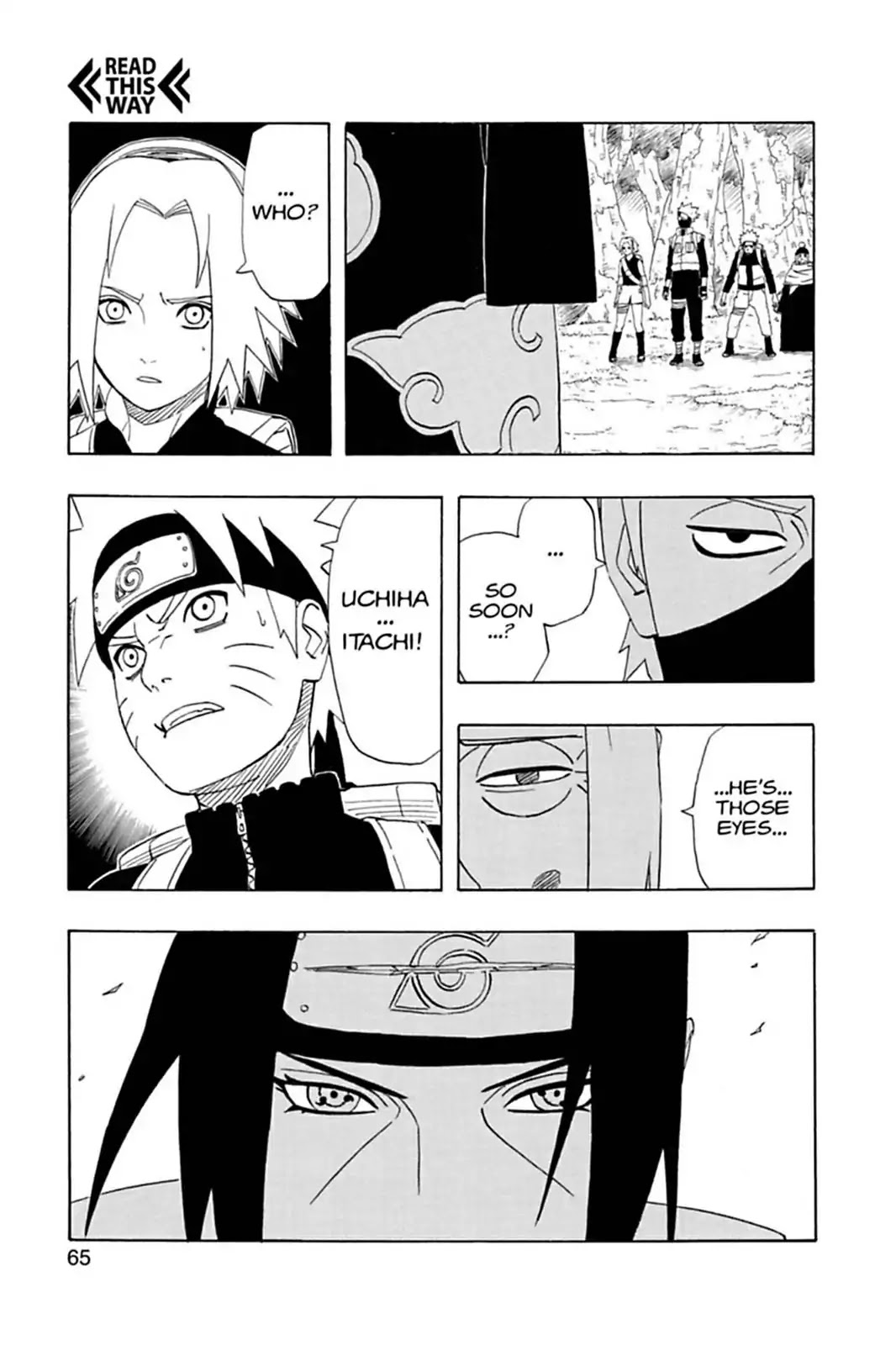 Naruto Chapter 256 page 18 - Chapter 256: Enemies!!