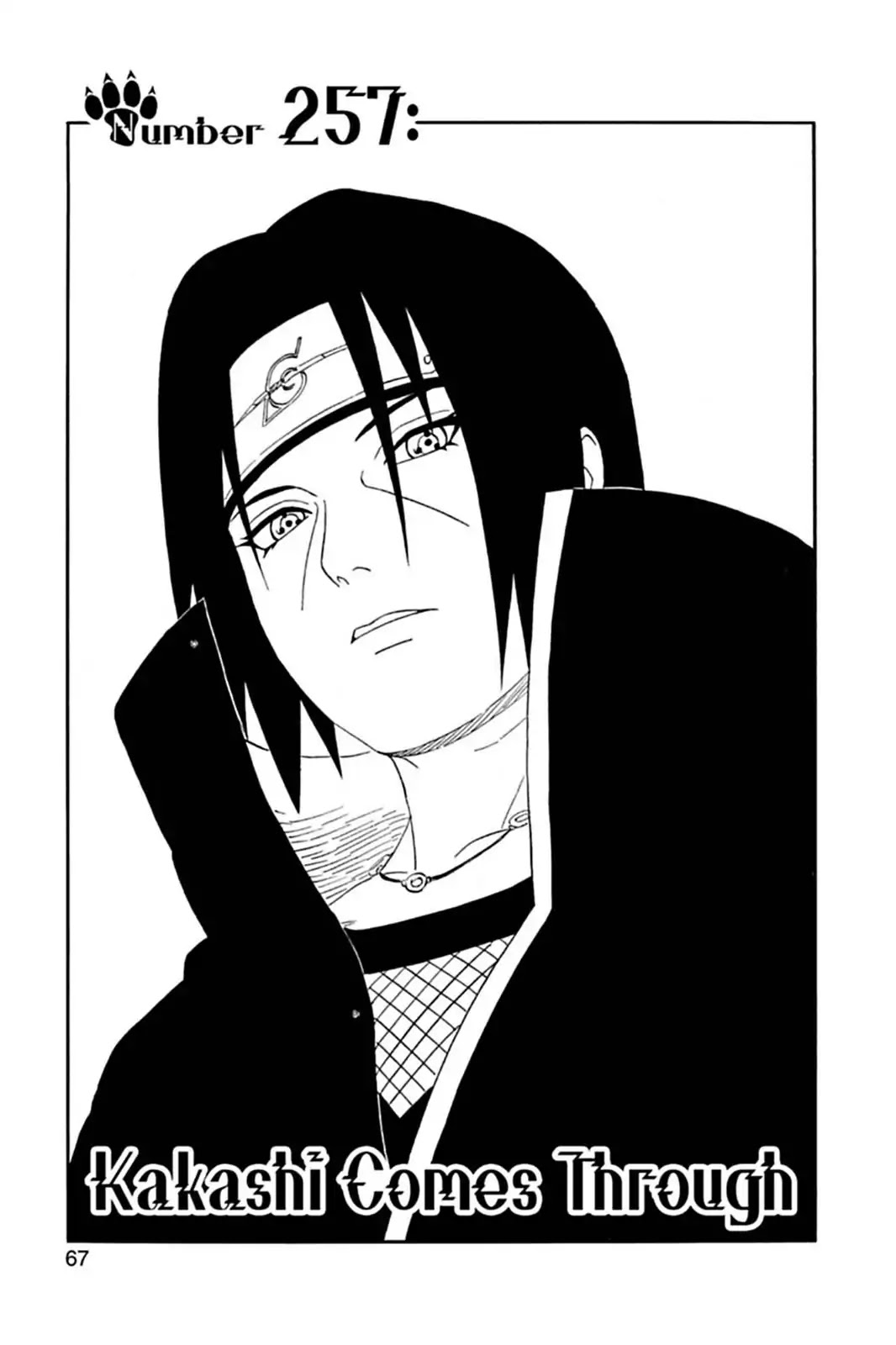Naruto Chapter 257 page 1 - Chapter 257: Kakashi Comes Through