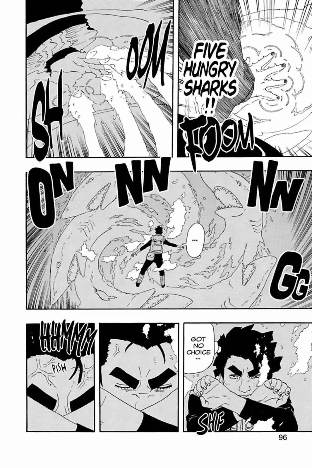 Naruto Chapter 258 page 10 - Chapter 258: Guy Vs. Kisame!!