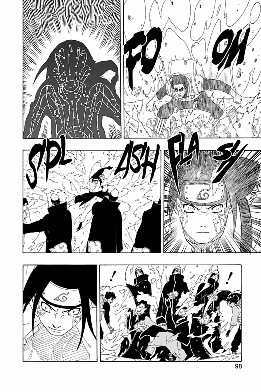 Naruto Chapter 258 page 12 - Chapter 258: Guy Vs. Kisame!!