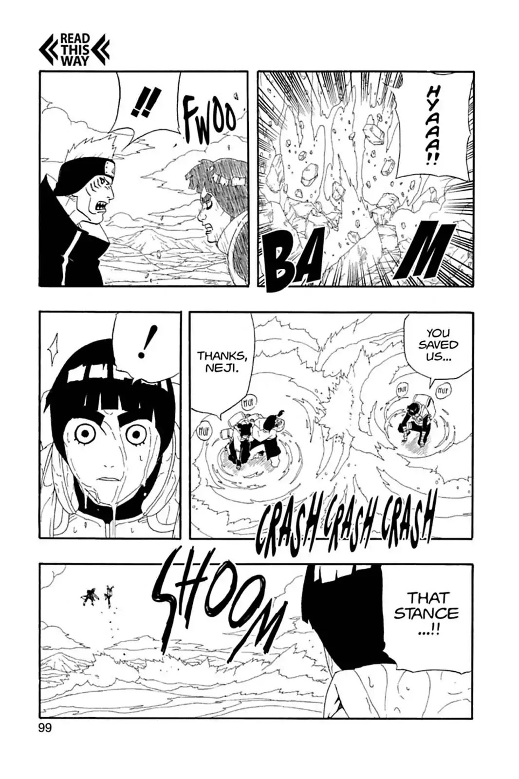 Naruto Chapter 258 page 13 - Chapter 258: Guy Vs. Kisame!!