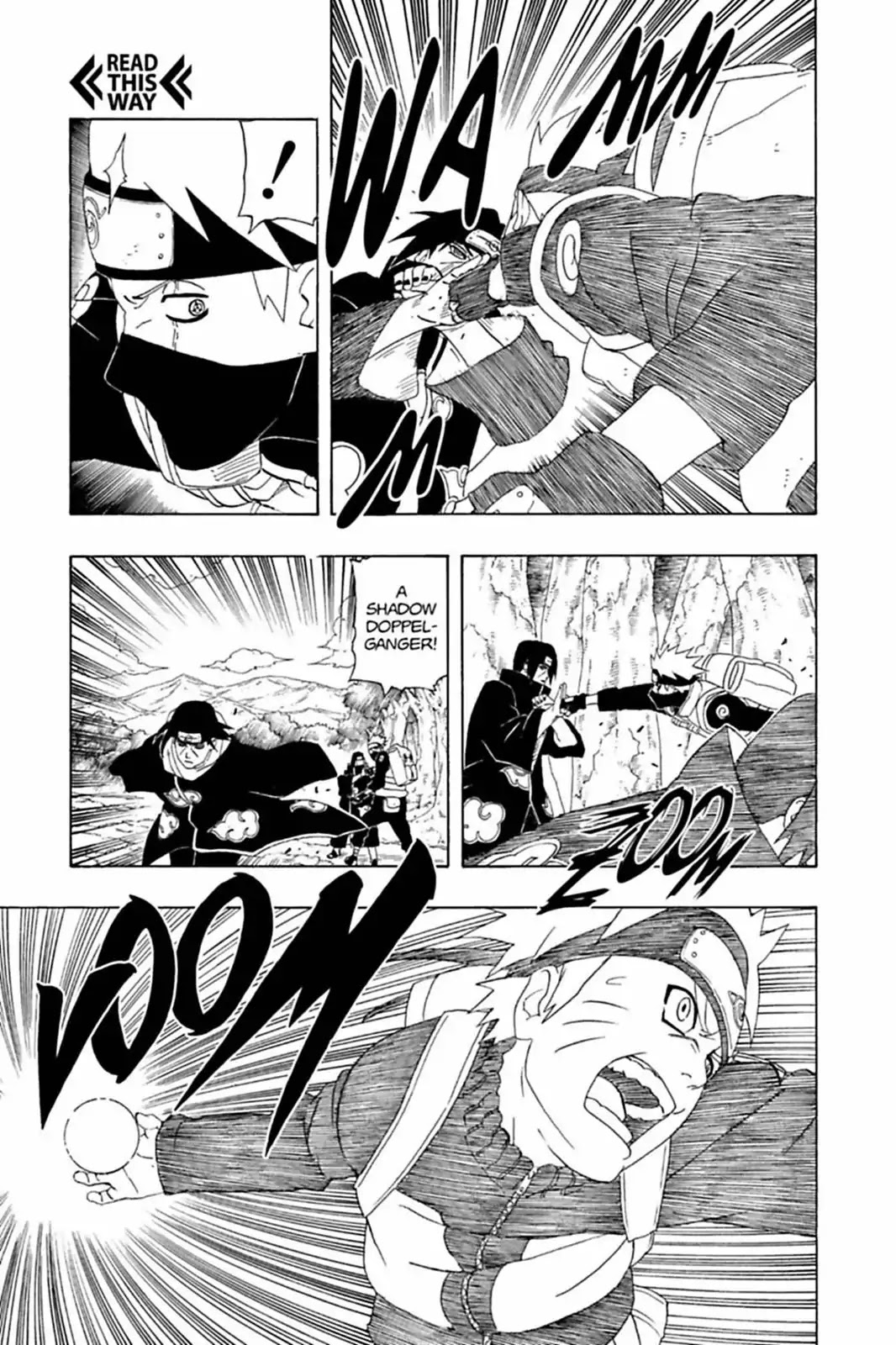 Naruto Chapter 258 page 5 - Chapter 258: Guy Vs. Kisame!!