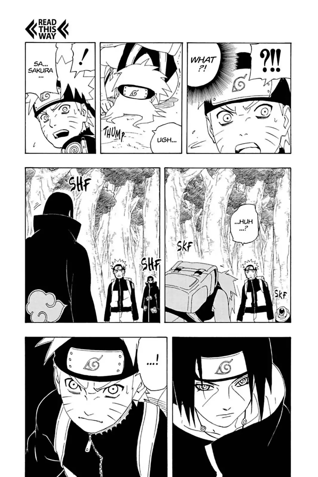 Naruto Chapter 258 page 7 - Chapter 258: Guy Vs. Kisame!!