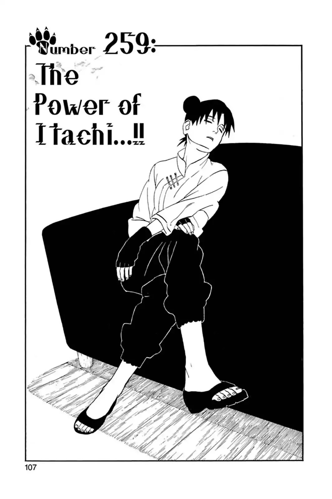 Naruto Chapter 259 page 1 - Chapter 259: The Power Of Itachi...!!