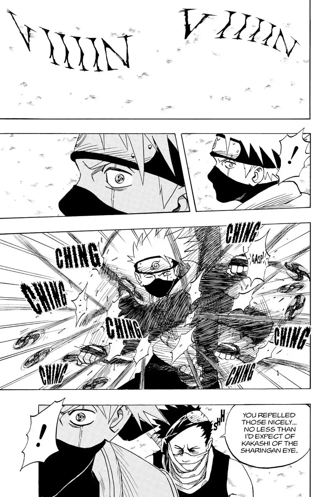 Naruto Chapter 26 page 11 - Chapter 26: Sharingan Devastation!!