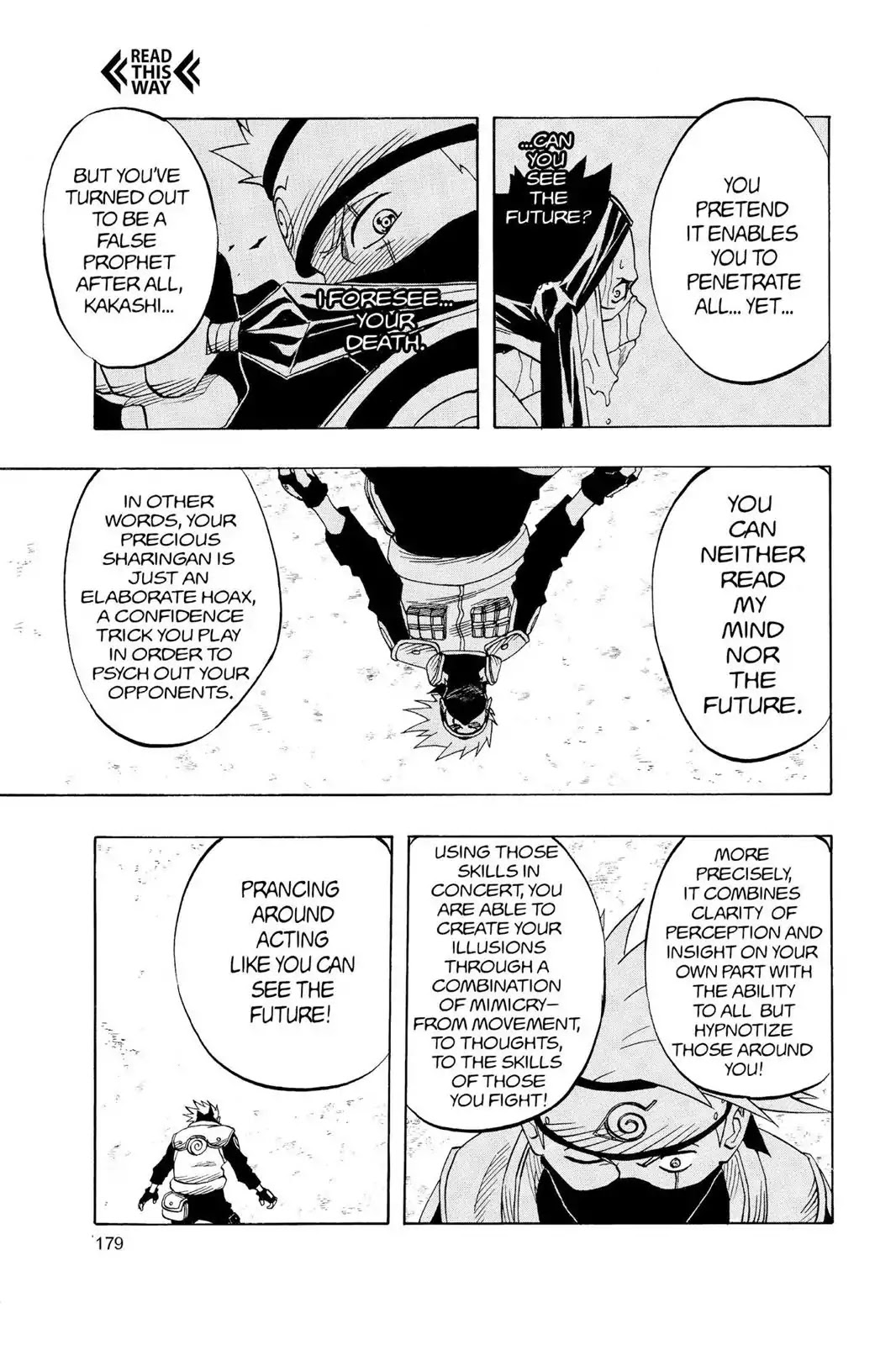 Naruto Chapter 26 page 13 - Chapter 26: Sharingan Devastation!!