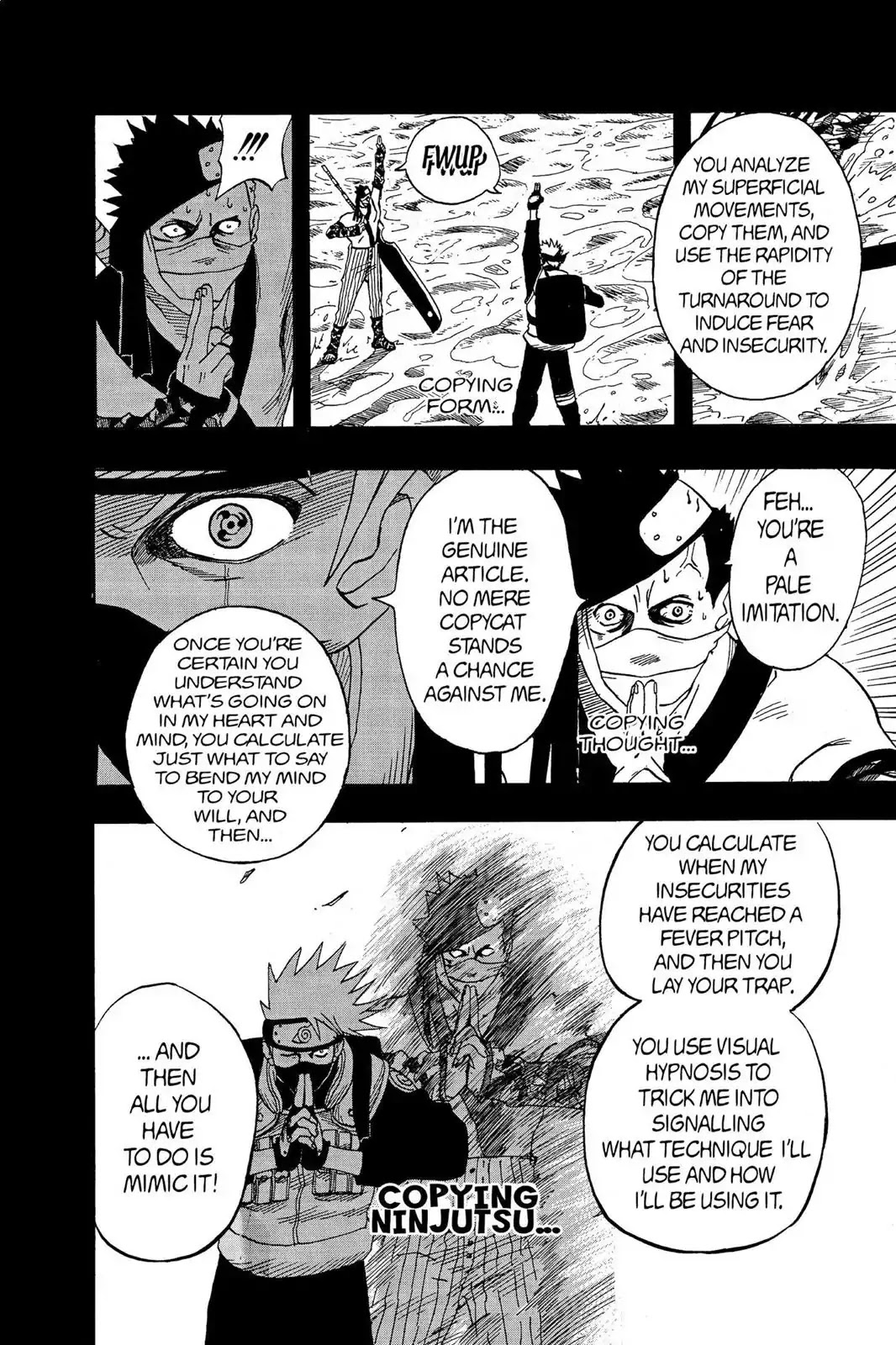 Naruto Chapter 26 page 14 - Chapter 26: Sharingan Devastation!!