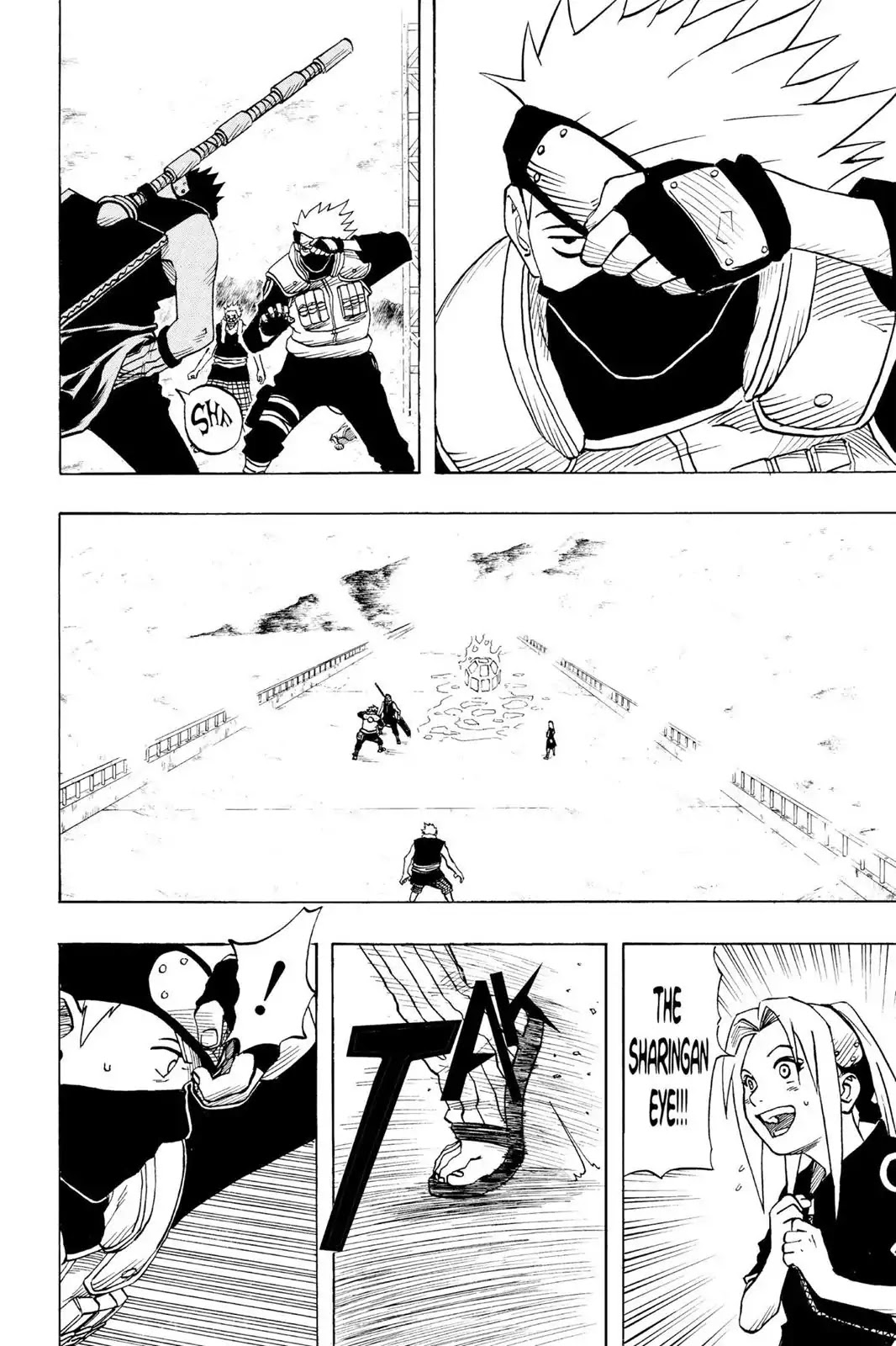 Naruto Chapter 26 page 2 - Chapter 26: Sharingan Devastation!!