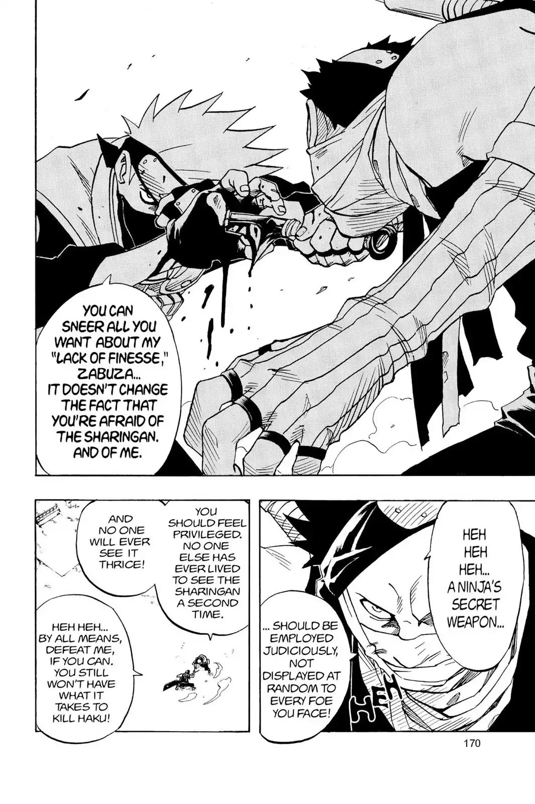 Naruto Chapter 26 page 4 - Chapter 26: Sharingan Devastation!!