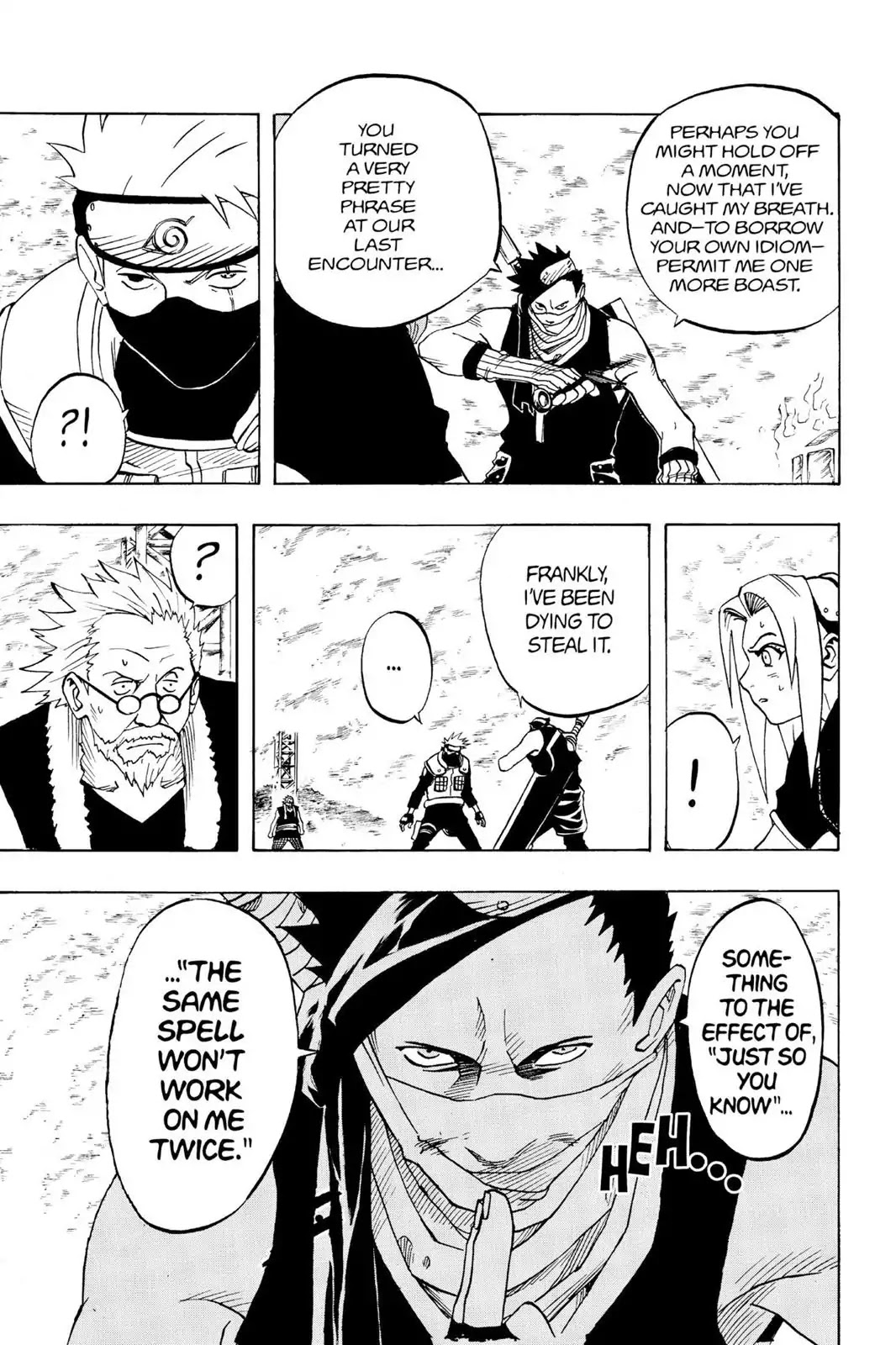 Naruto Chapter 26 page 7 - Chapter 26: Sharingan Devastation!!