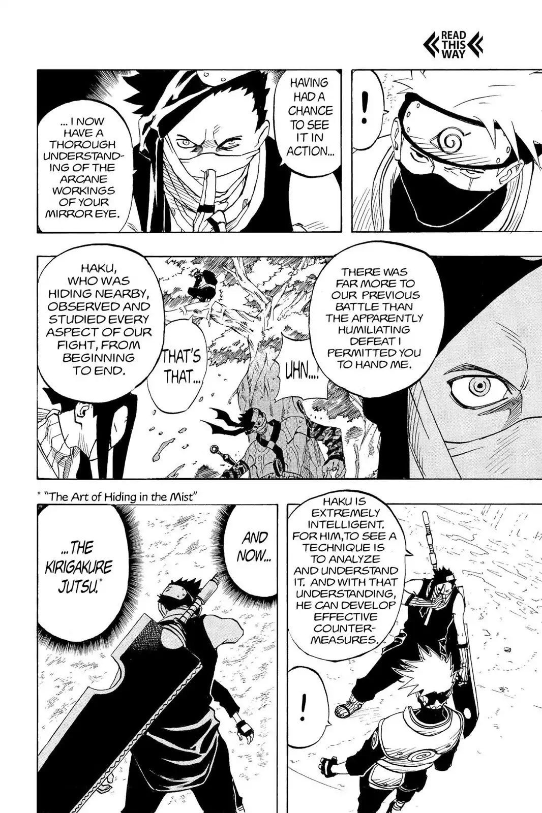 Naruto Chapter 26 page 8 - Chapter 26: Sharingan Devastation!!