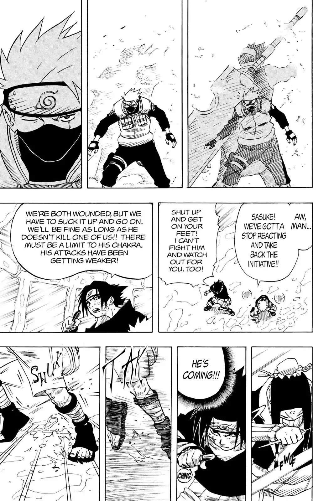 Naruto Chapter 26 page 9 - Chapter 26: Sharingan Devastation!!