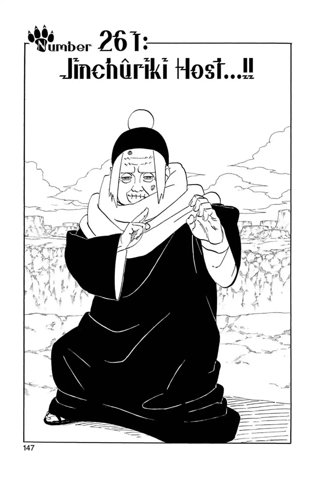 Naruto Chapter 261 page 1 - Chapter 261: Jinchuriki Host...!!