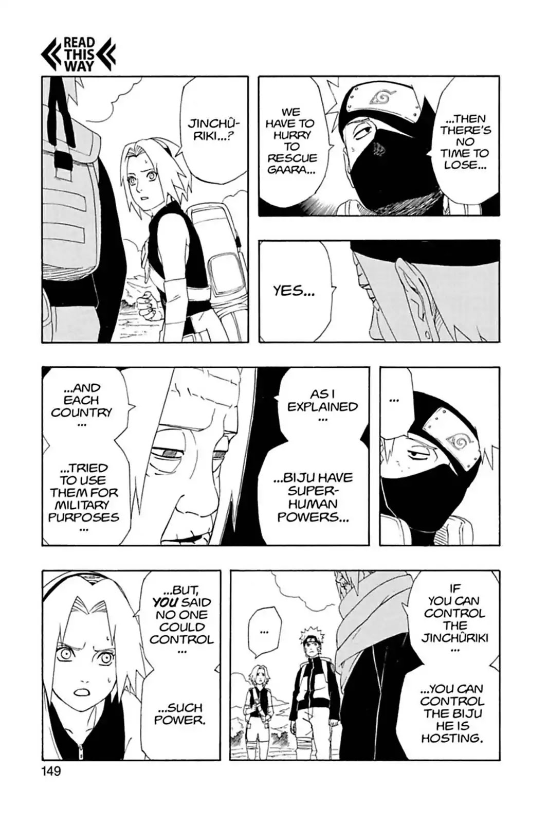 Naruto Chapter 261 page 3 - Chapter 261: Jinchuriki Host...!!