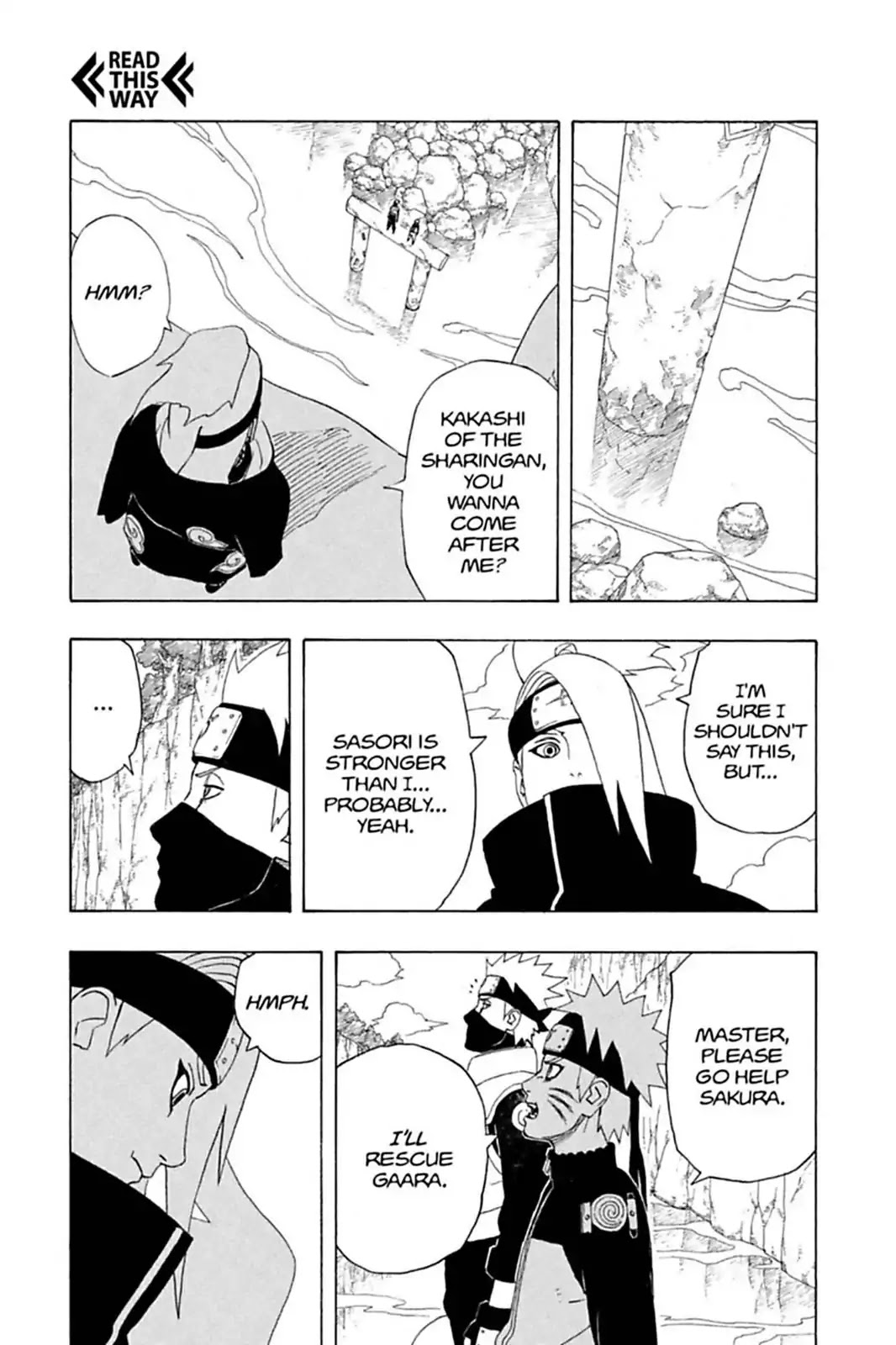 Naruto Chapter 265 page 11 - Chapter 265: Granny Chiyo & Sakura