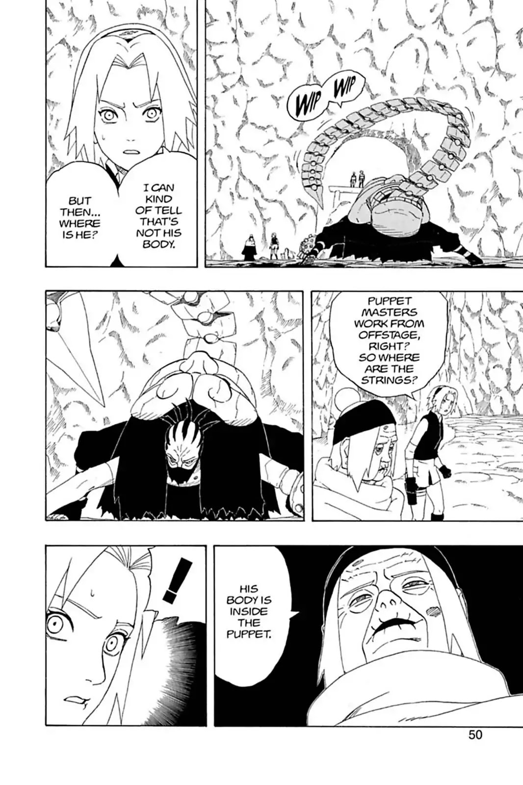 Naruto Chapter 265 page 4 - Chapter 265: Granny Chiyo & Sakura